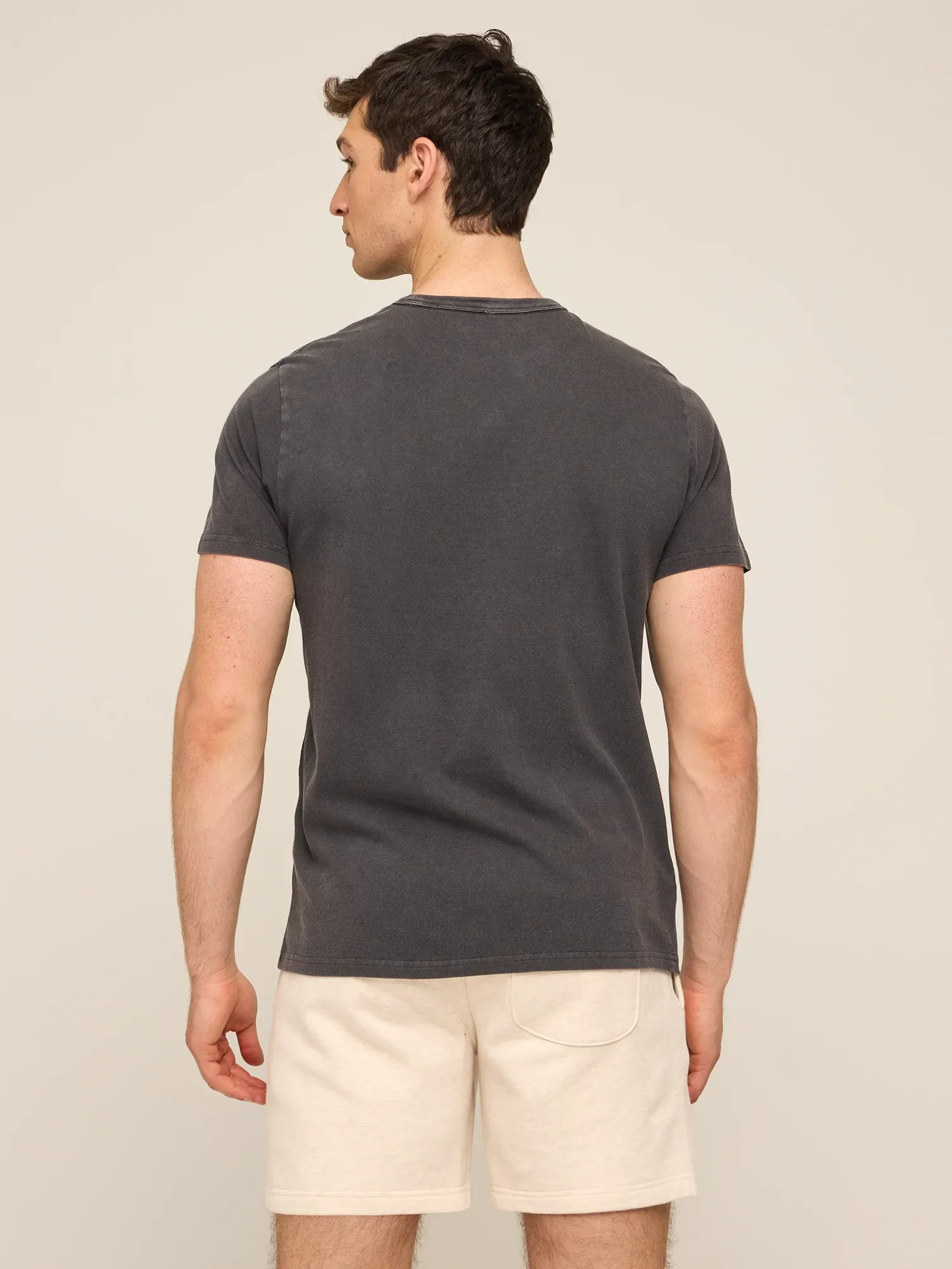 The 24/7, 365 (Essential Non Pocket T-Shirt)- Black - Image 2