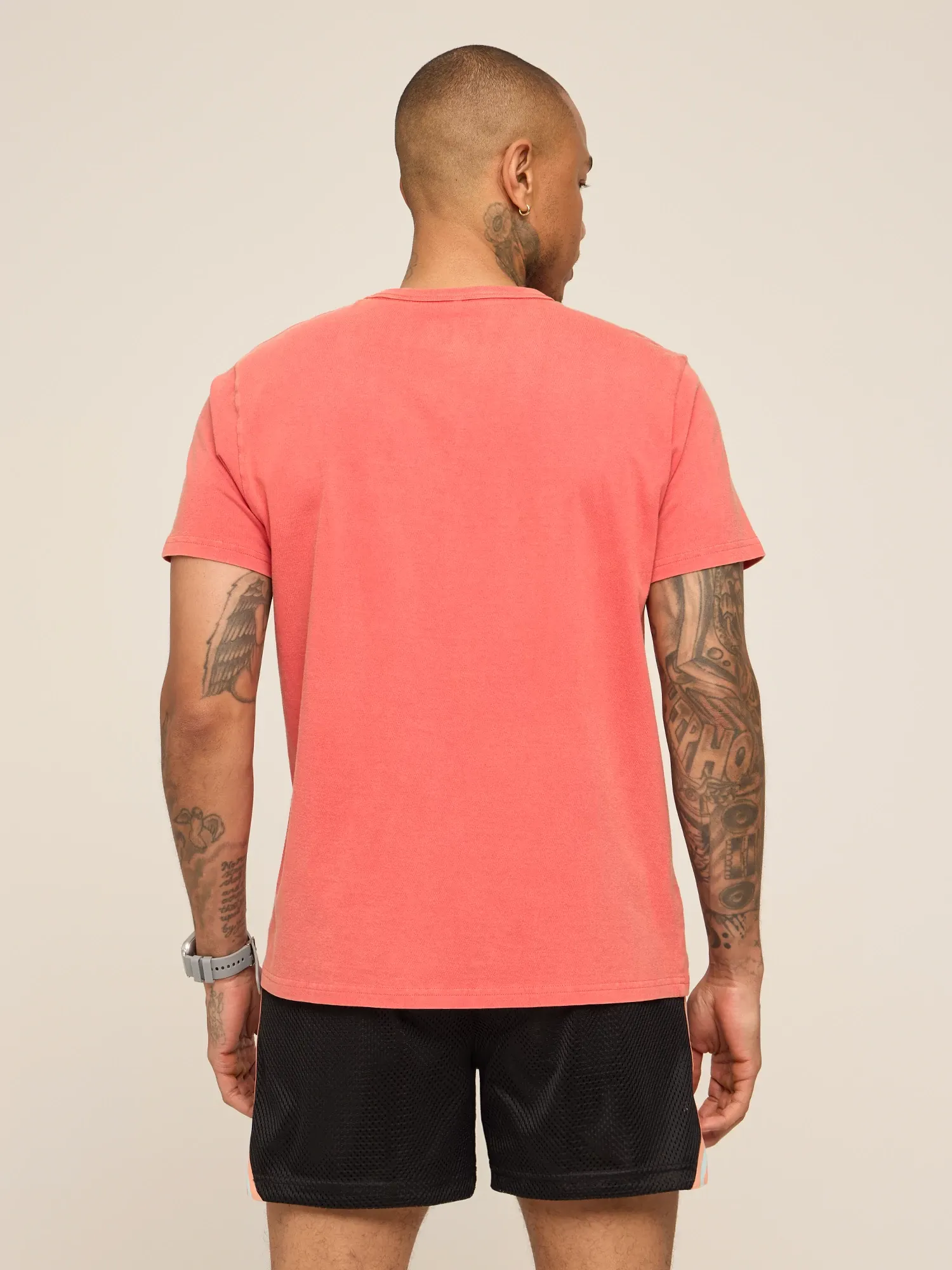 The 24/7, 365 (Essential Non Pocket T-Shirt) - Chili Pepper - Image 2