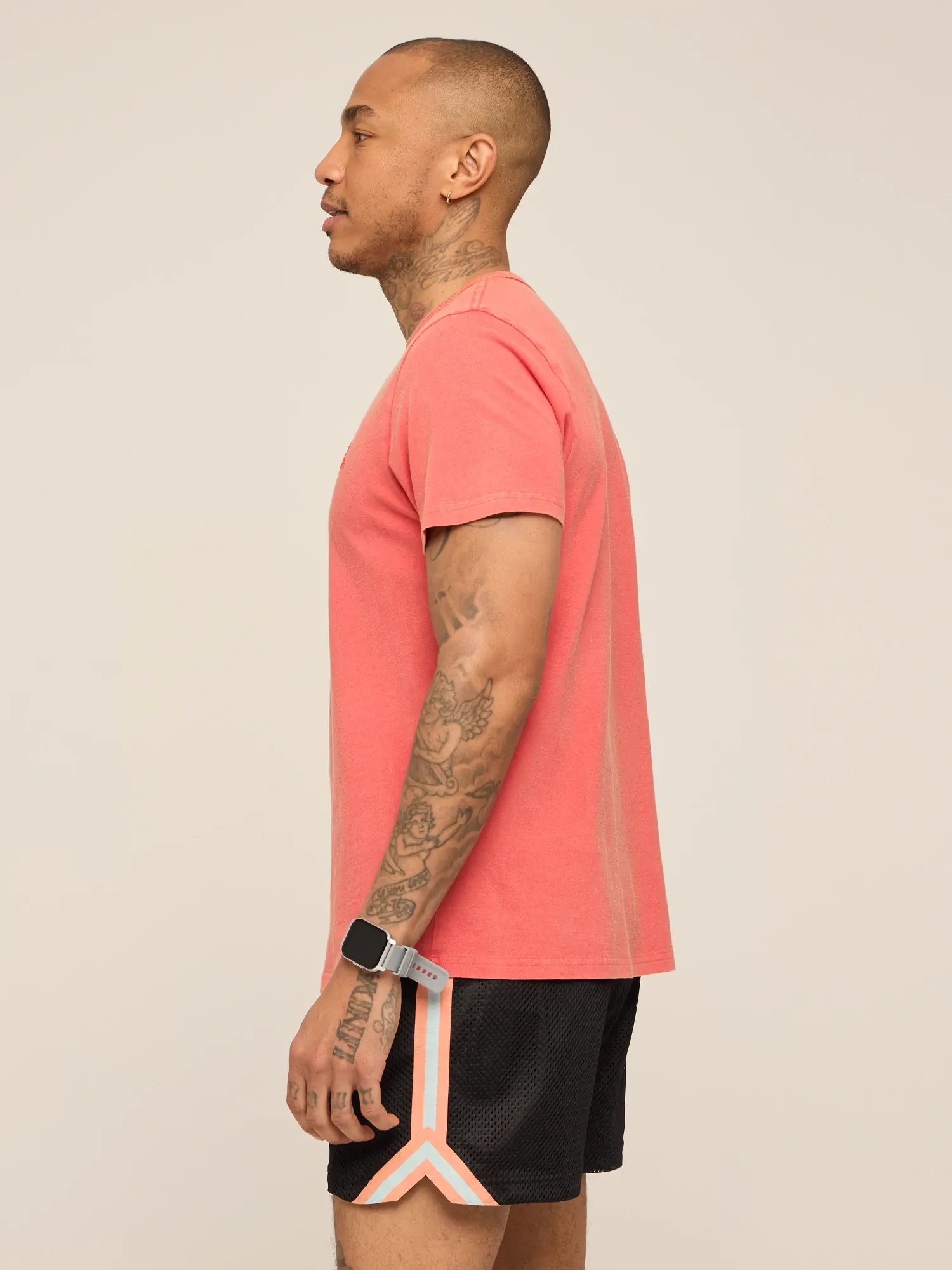 The 24/7, 365 (Essential Non Pocket T-Shirt) - Chili Pepper - Image 3
