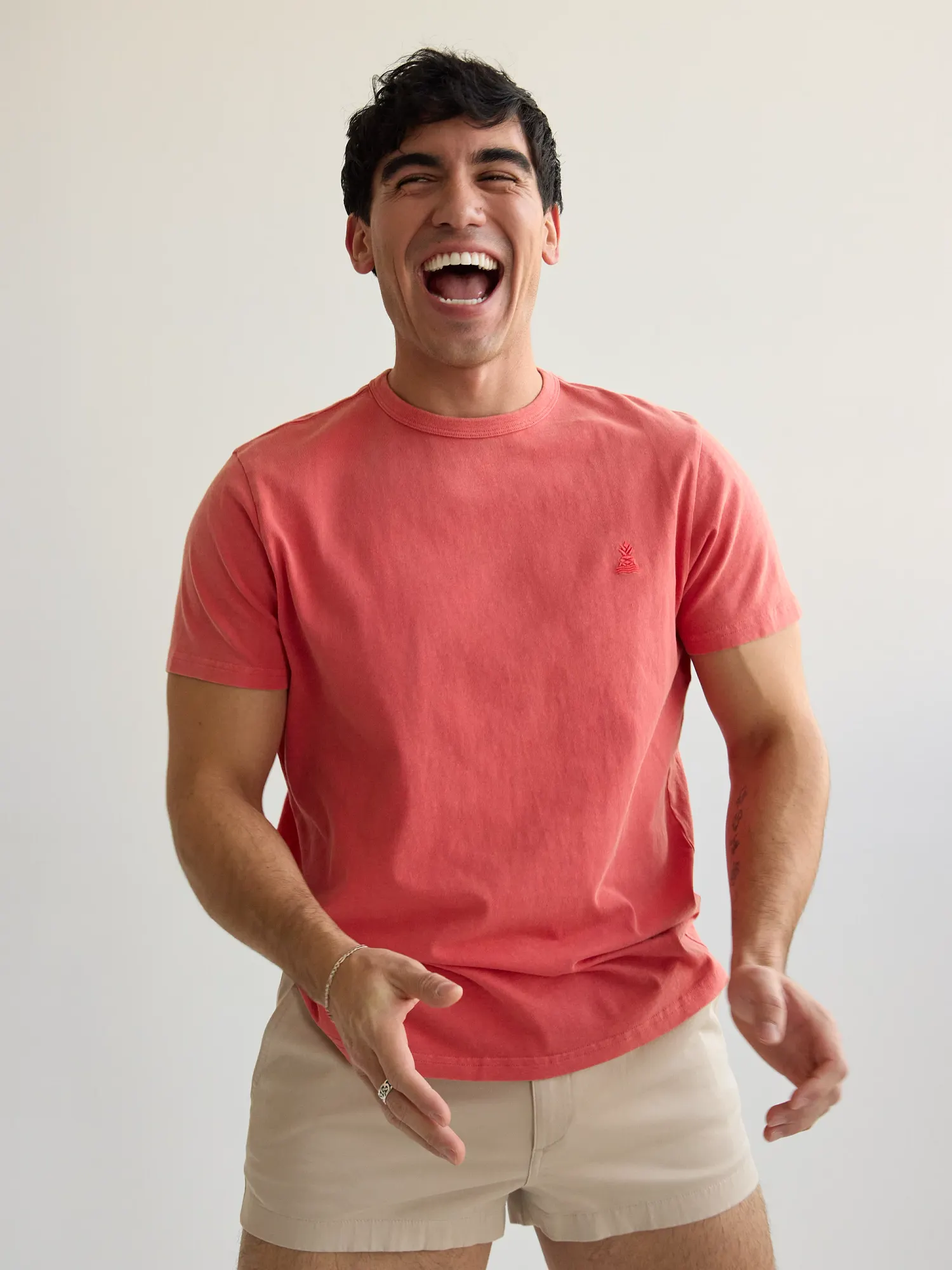 The 24/7, 365 (Essential Non Pocket T-Shirt) - Chili Pepper - Image 5