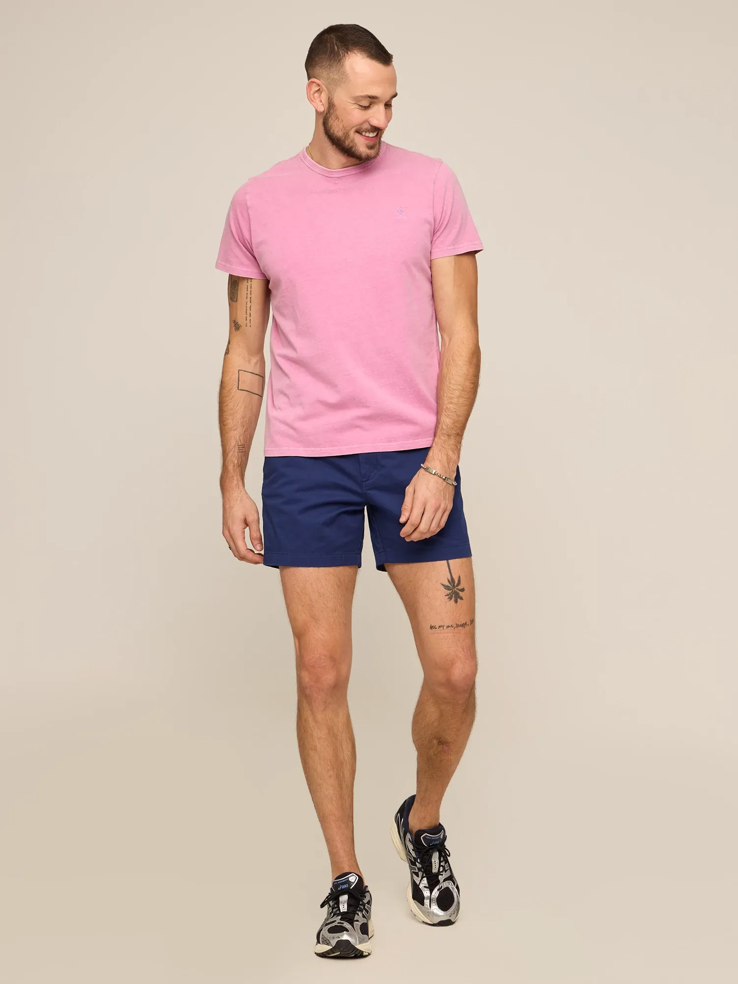 The 24/7, 365 (Essential Non Pocket T-Shirt) - Rustic Blush - Image 4