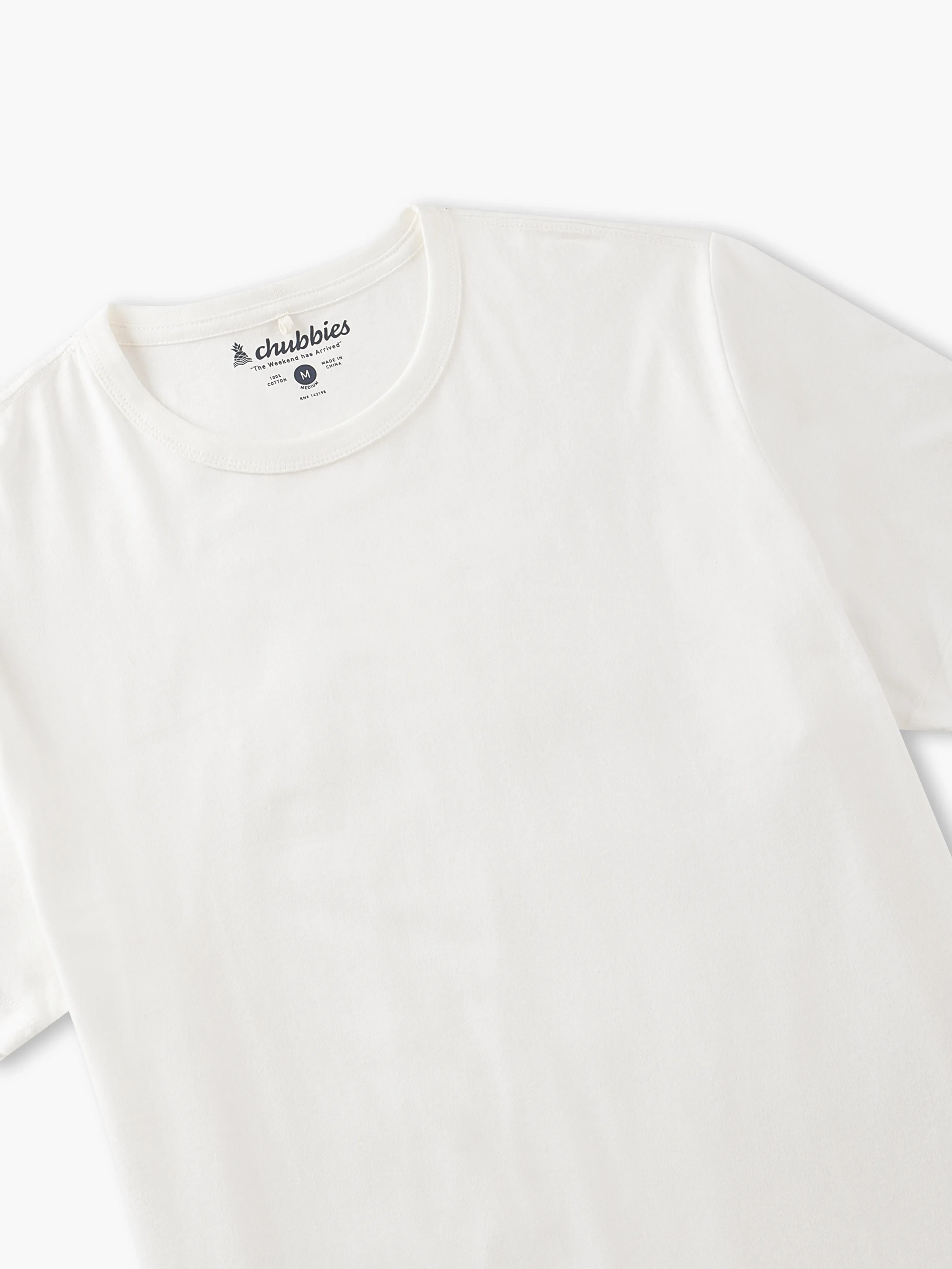 The 24/7, 365 (Essential Non Pocket T-Shirt) - White - Image 7