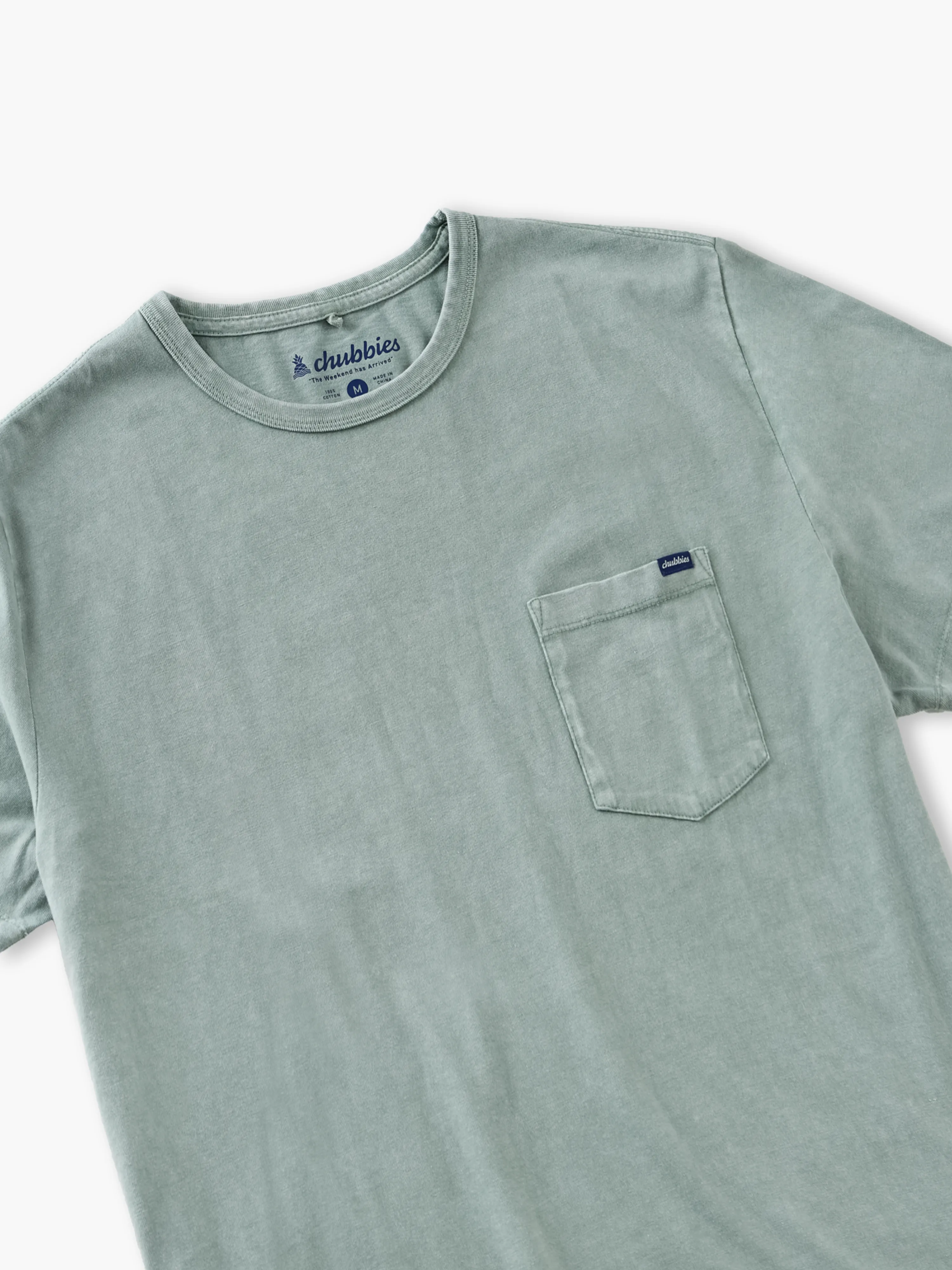 The 24/7, 365 (Essential Pocket T-Shirt) - Olive - Image 8