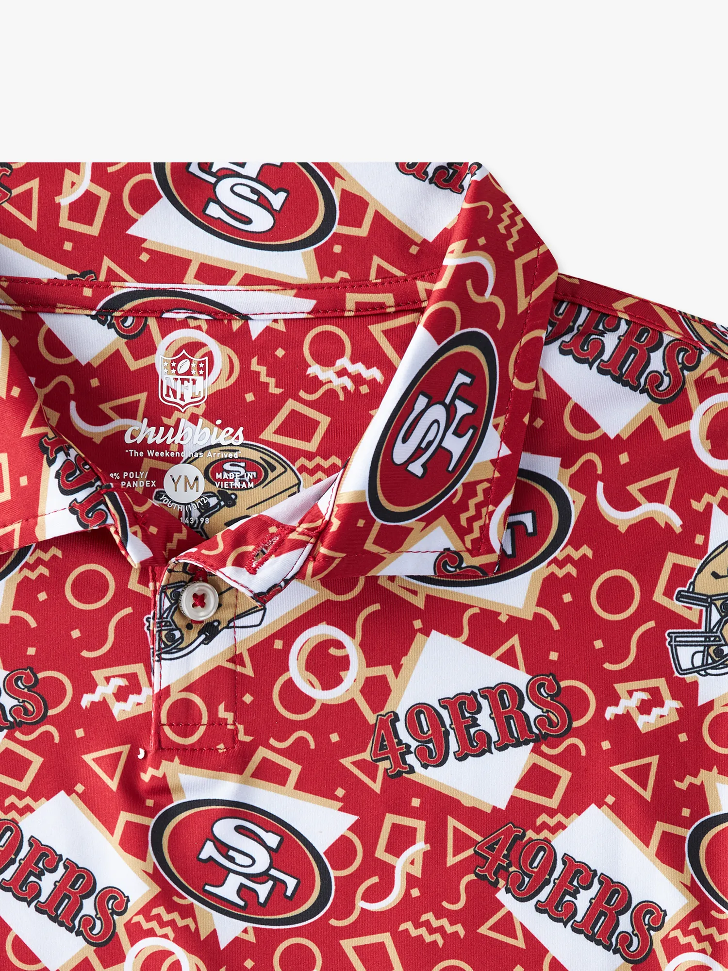 The 49ers Game Day Fit (Boys Performance Polo) - Image 2