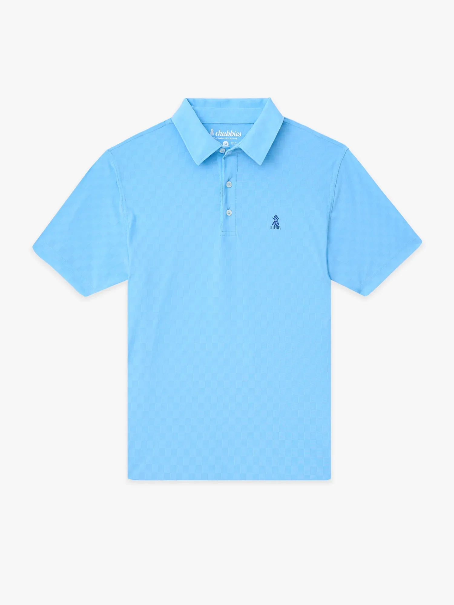 The Afternoon Blue (Textured Performance Polo) - Image 8