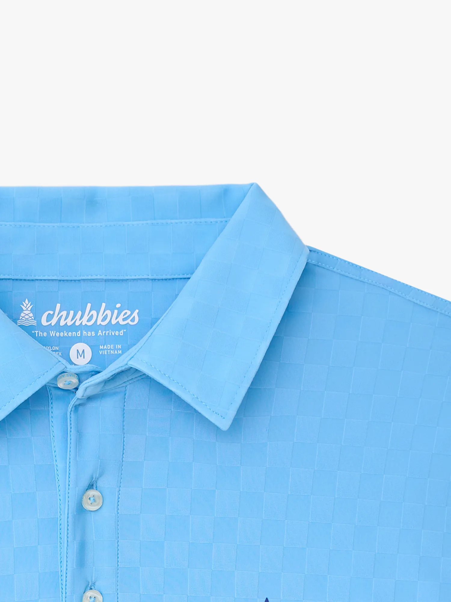 The Afternoon Blue (Textured Performance Polo) - Image 9