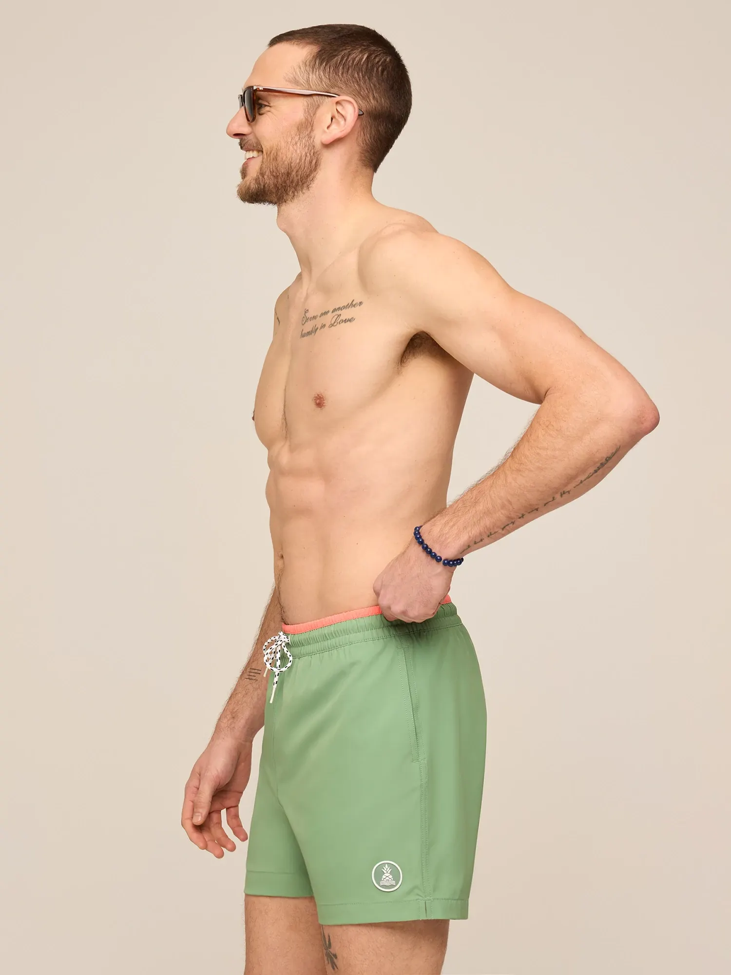 The Alcove Greens 5.5" (Classic Lined Swim Trunk w/ SP WB) - Image 3