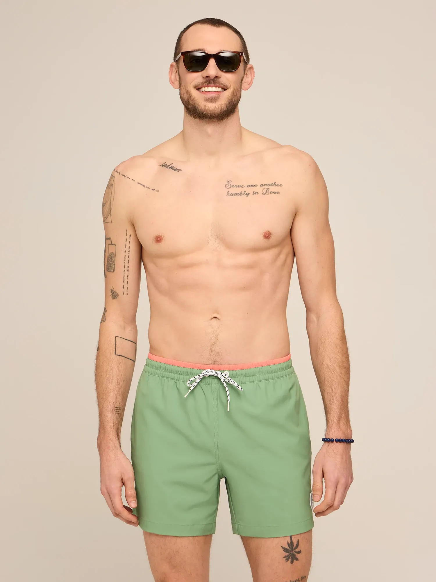 The Alcove Greens 5.5" (Classic Lined Swim Trunk w/ SP WB) - Image 4