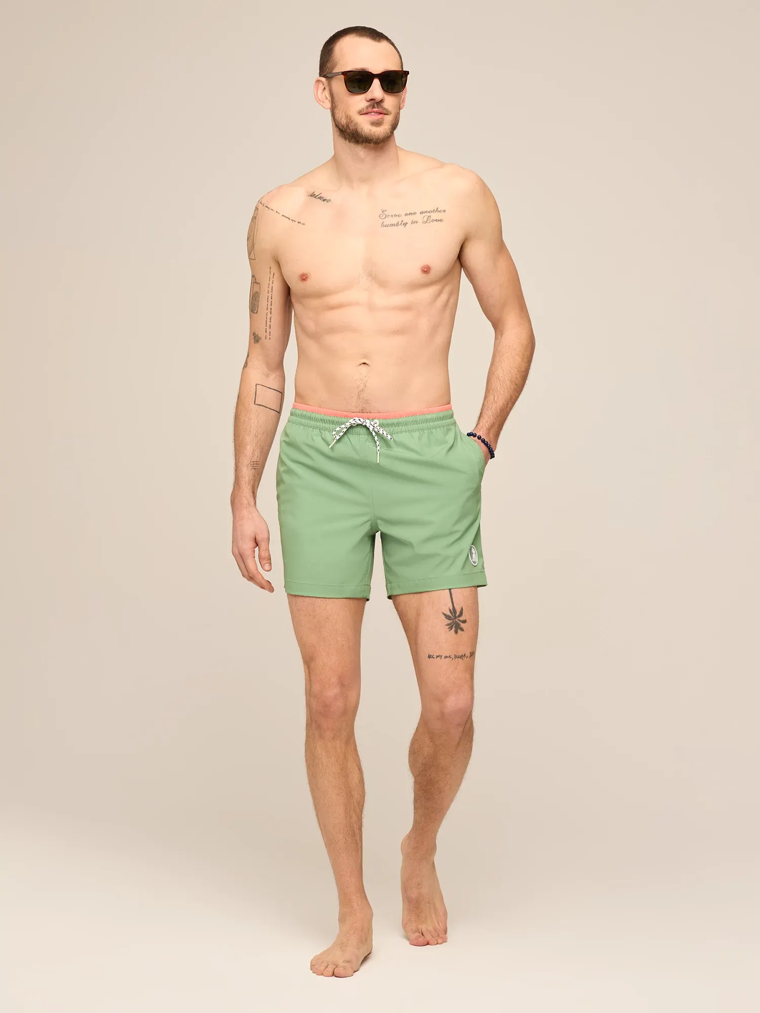 The Alcove Greens 5.5" (Classic Lined Swim Trunk w/ SP WB) - Image 5