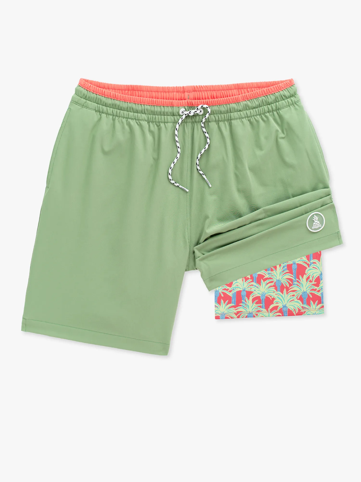 The Alcove Greens 7" (Classic Lined Swim Trunk w/ SP WB) - Image 6
