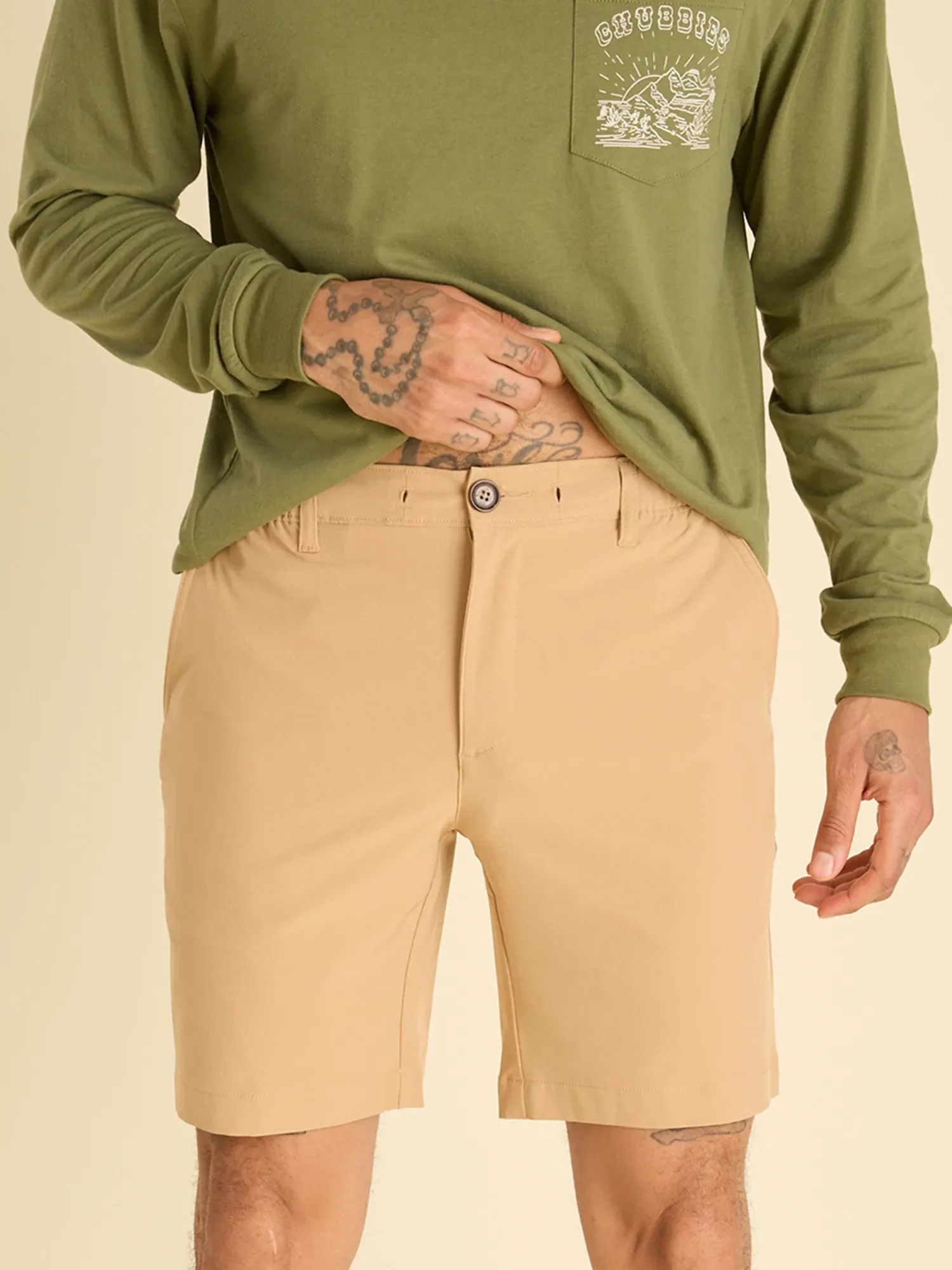 The All About Almonds 8" (Everywear Performance Short) - Image 2