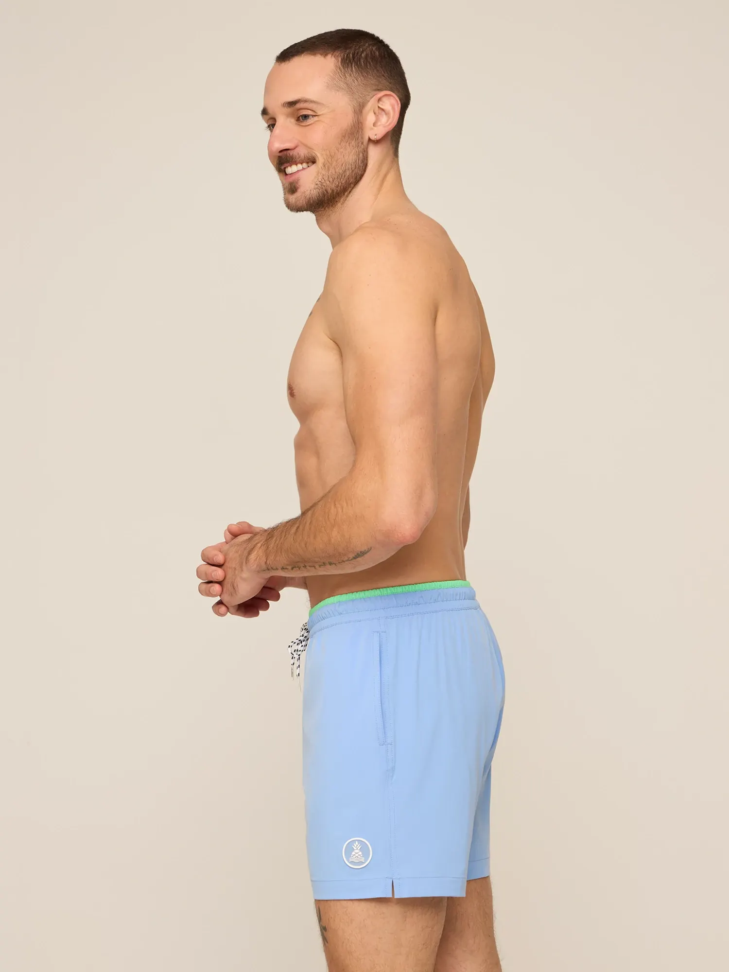 The Alpine Skies 5.5" (Classic Lined Swim Trunk w/ SP WB) - Image 3
