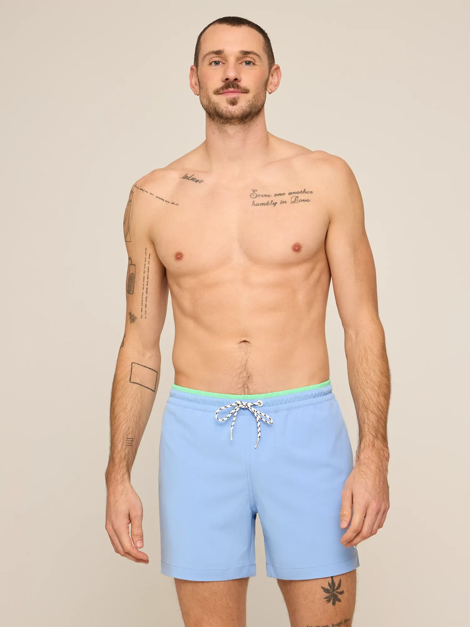 The Alpine Skies 5.5" (Classic Lined Swim Trunk w/ SP WB) - Image 4
