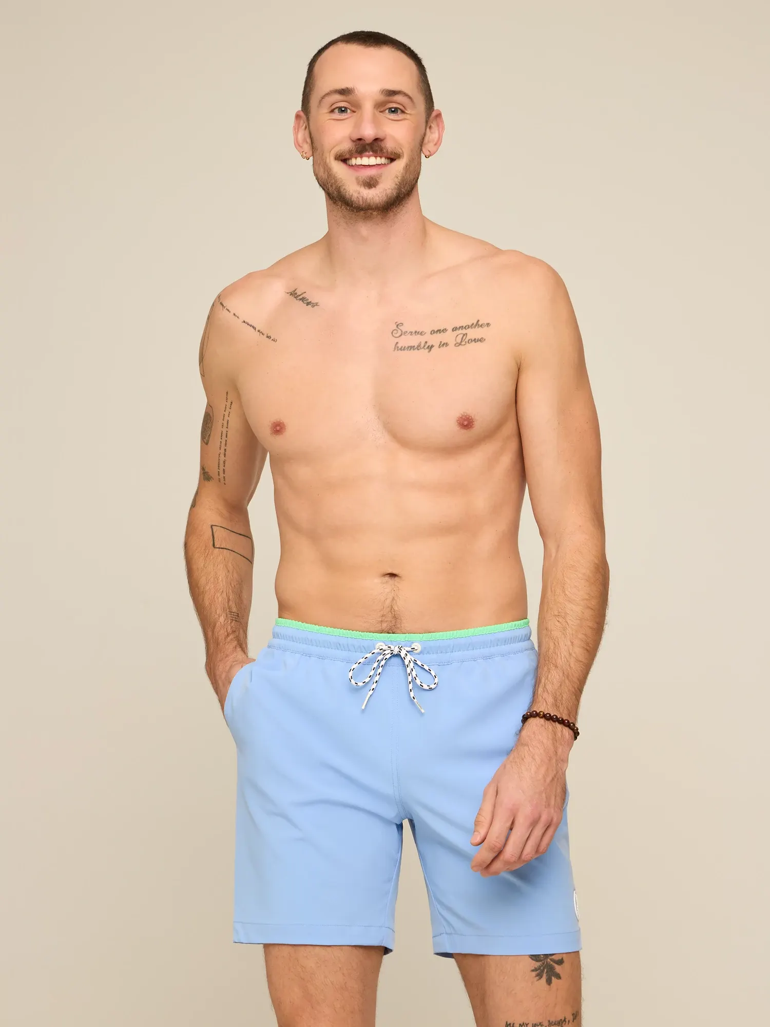 The Alpine Skies 7" (Classic Lined Swim Trunk w/ SP WB) - Image 4