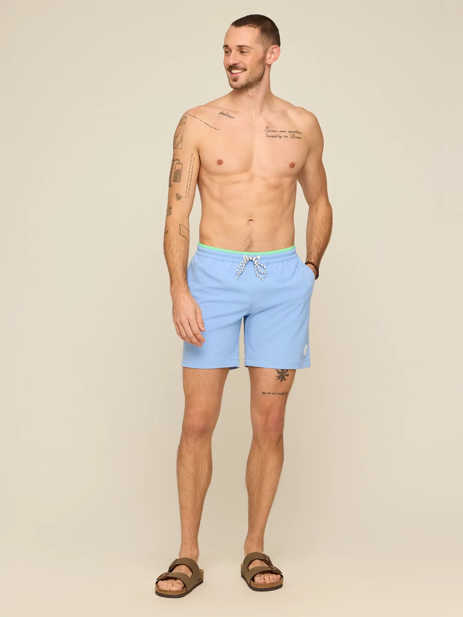 The Alpine Skies 7" (Classic Lined Swim Trunk w/ SP WB) - Image 5