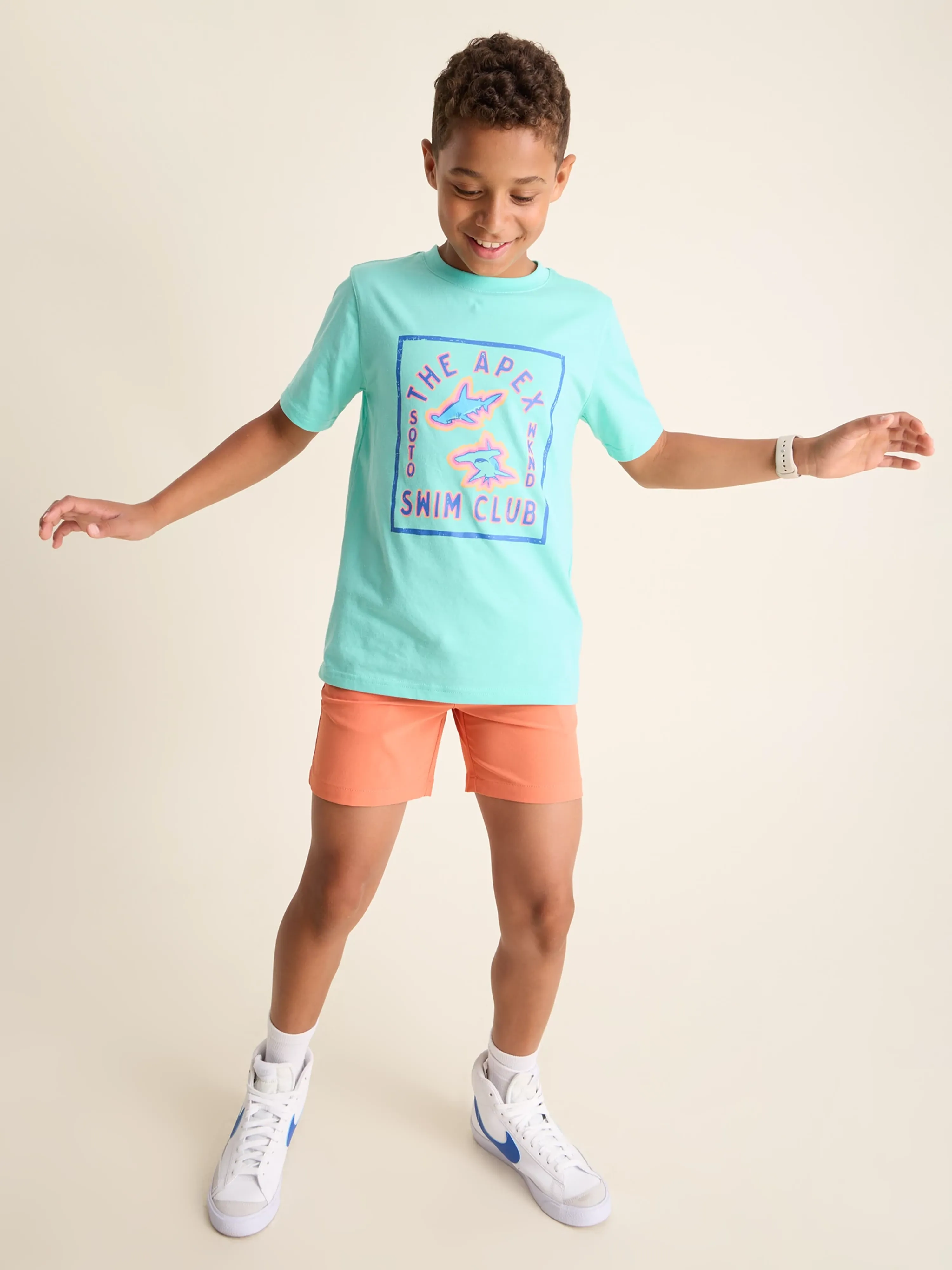 The Apex Swim Club (Boys Non Pocket T-Shirt) - Image 4