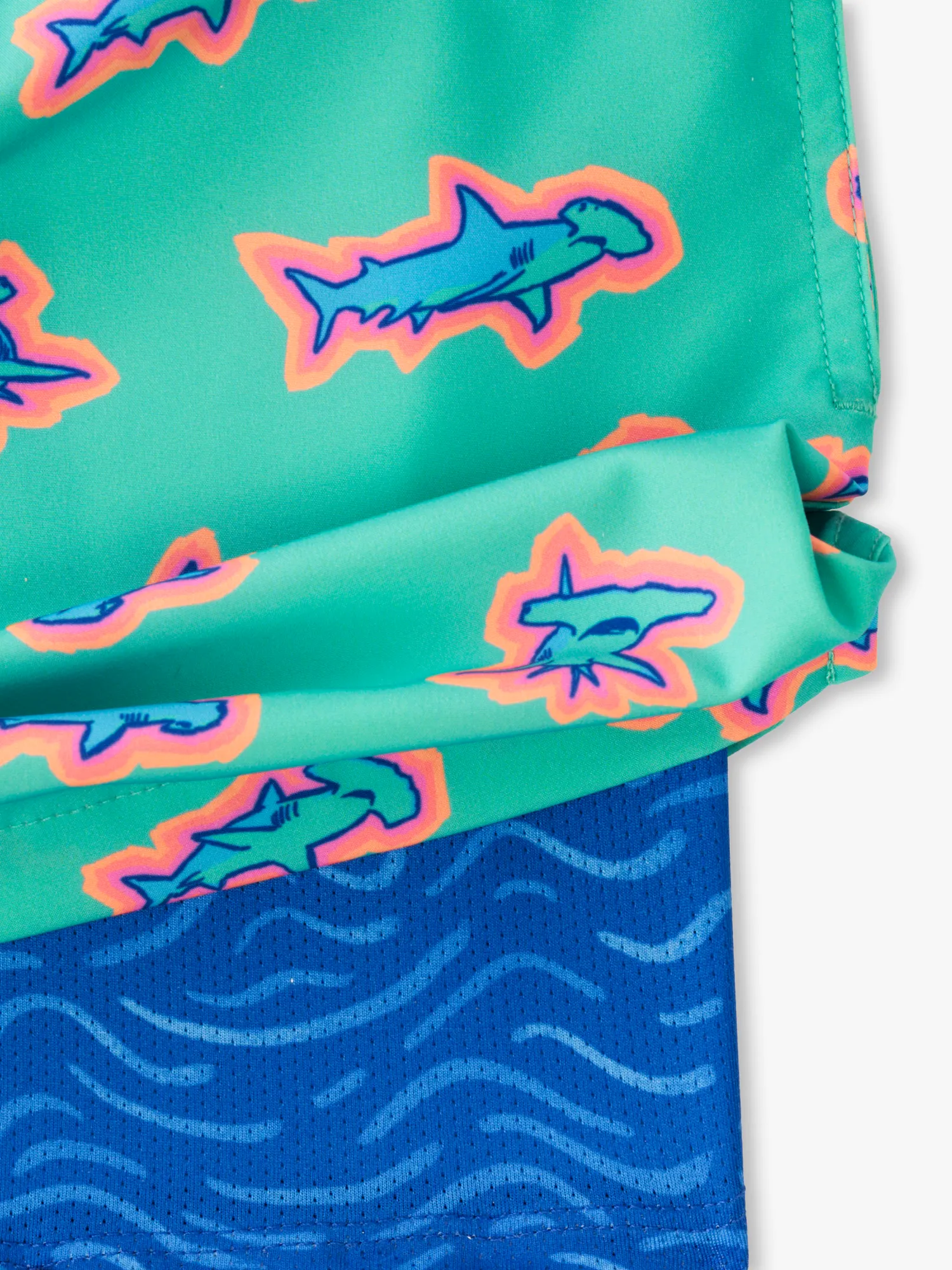 The Apex Swimmers (Boys Lined Classic Swim Trunk- Shorter) - Image 7
