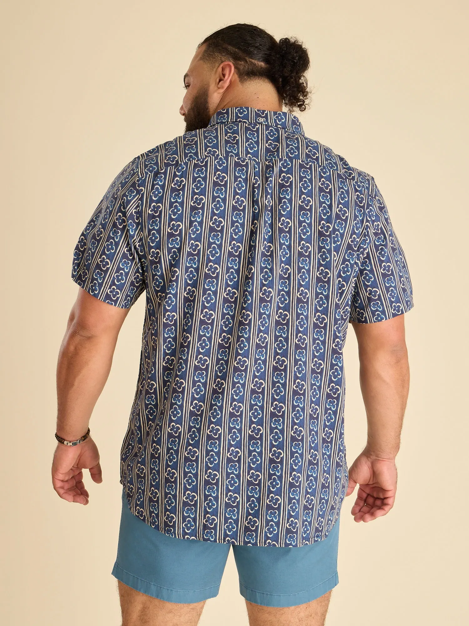 The Aqua de Floral (Resort Weave Friday Shirt) - Image 2