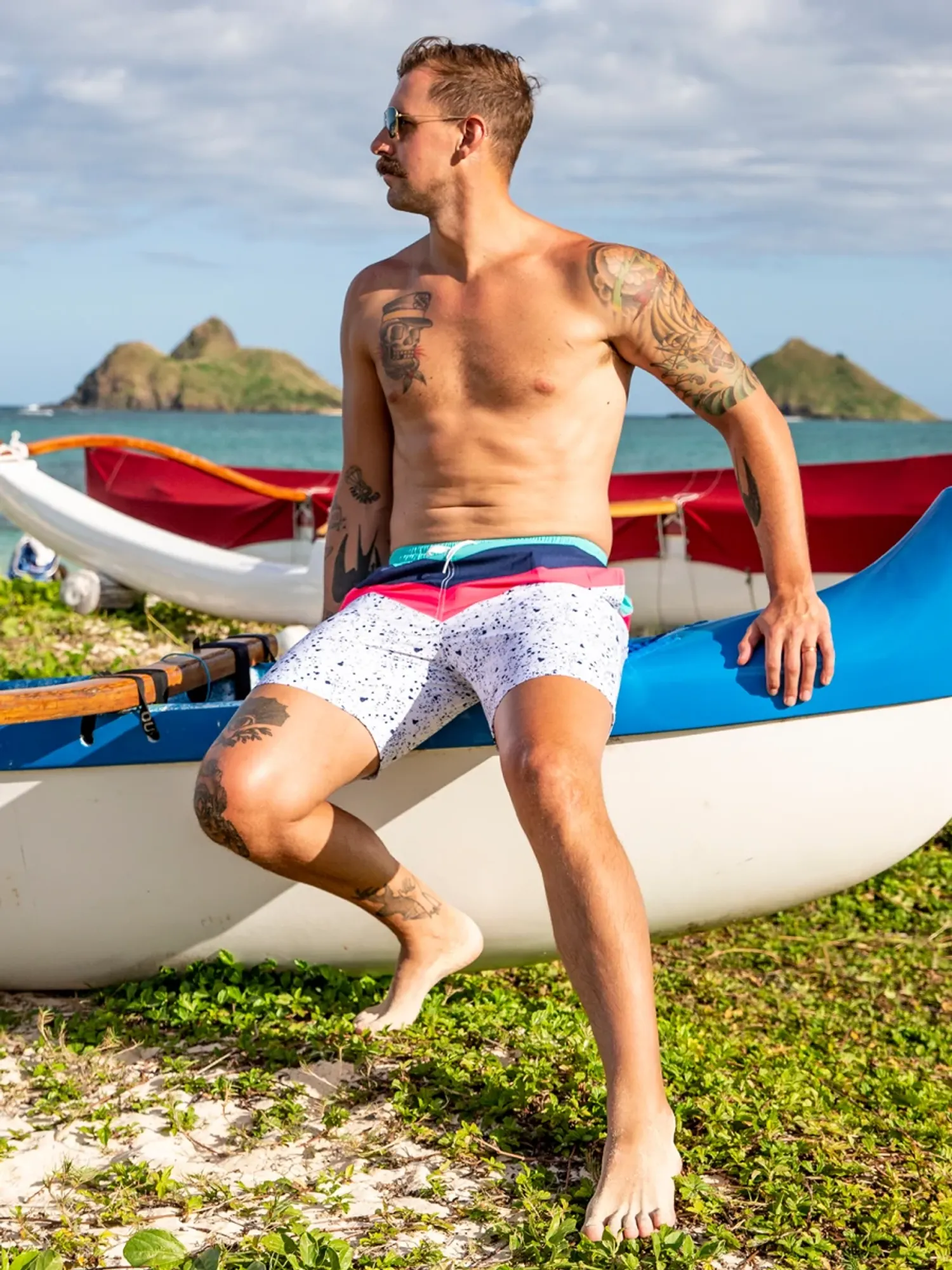 The Aquatic Libations 5.5" (Classic Lined Swim Trunk) - Image 4