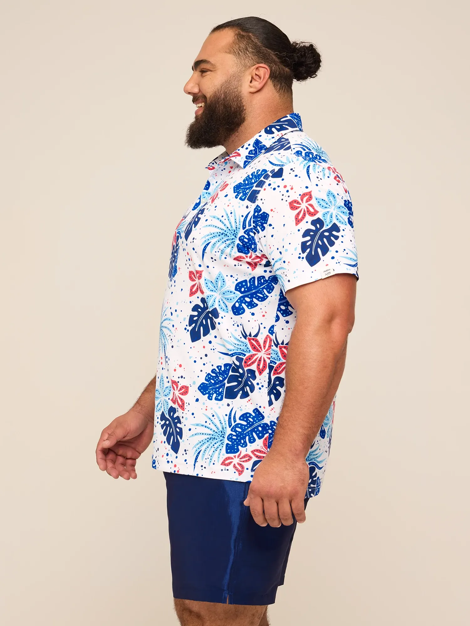 The Backyard Bouquet (Range Polo)- White - Image 3