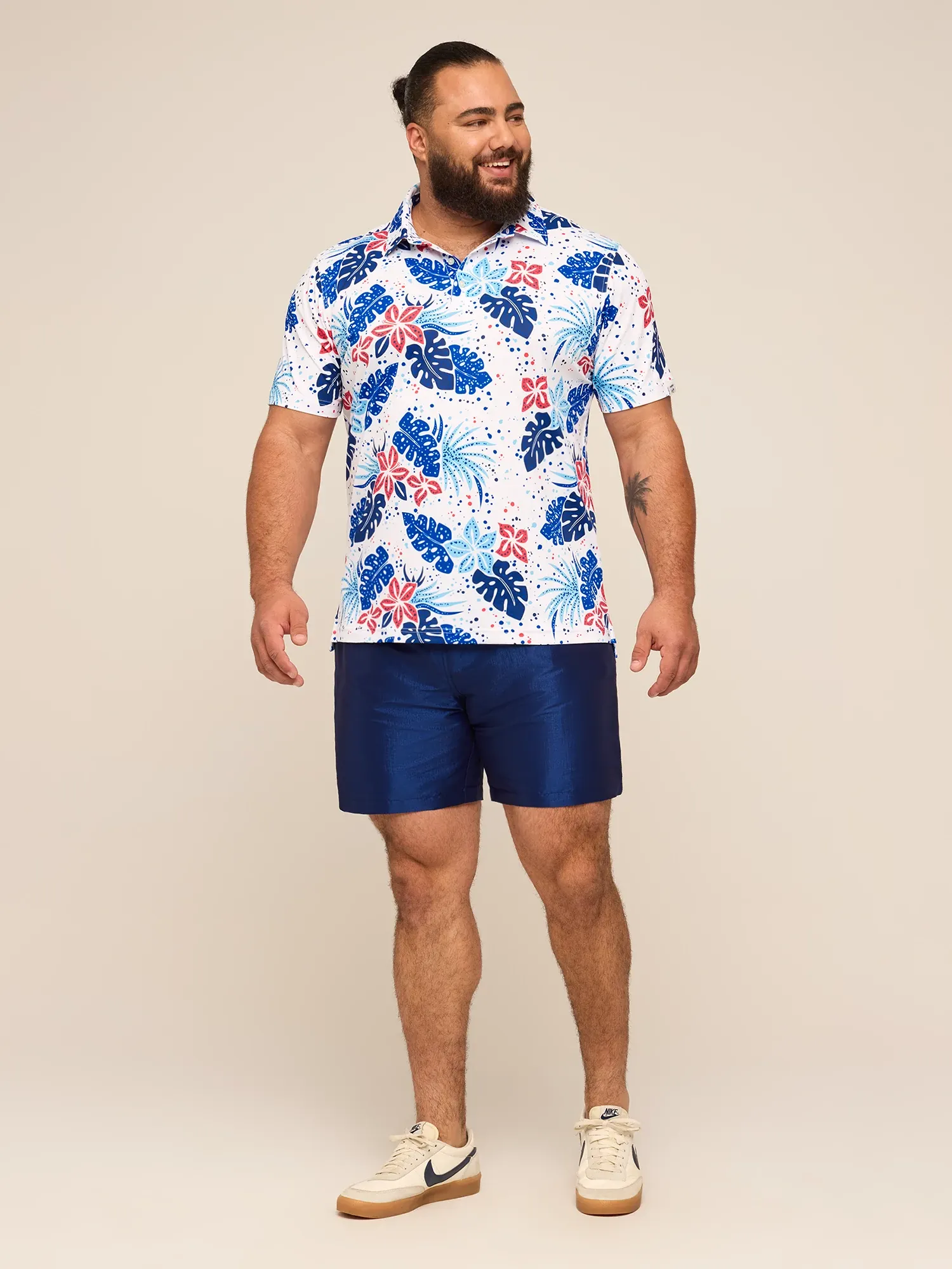 The Backyard Bouquet (Range Polo)- White - Image 4