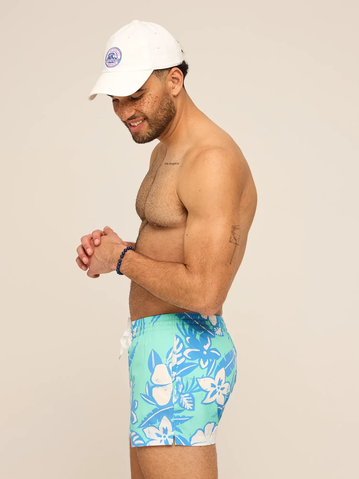 The Baja Breezies 4" (Classic Lined Swim Trunks)- Green - Image 3
