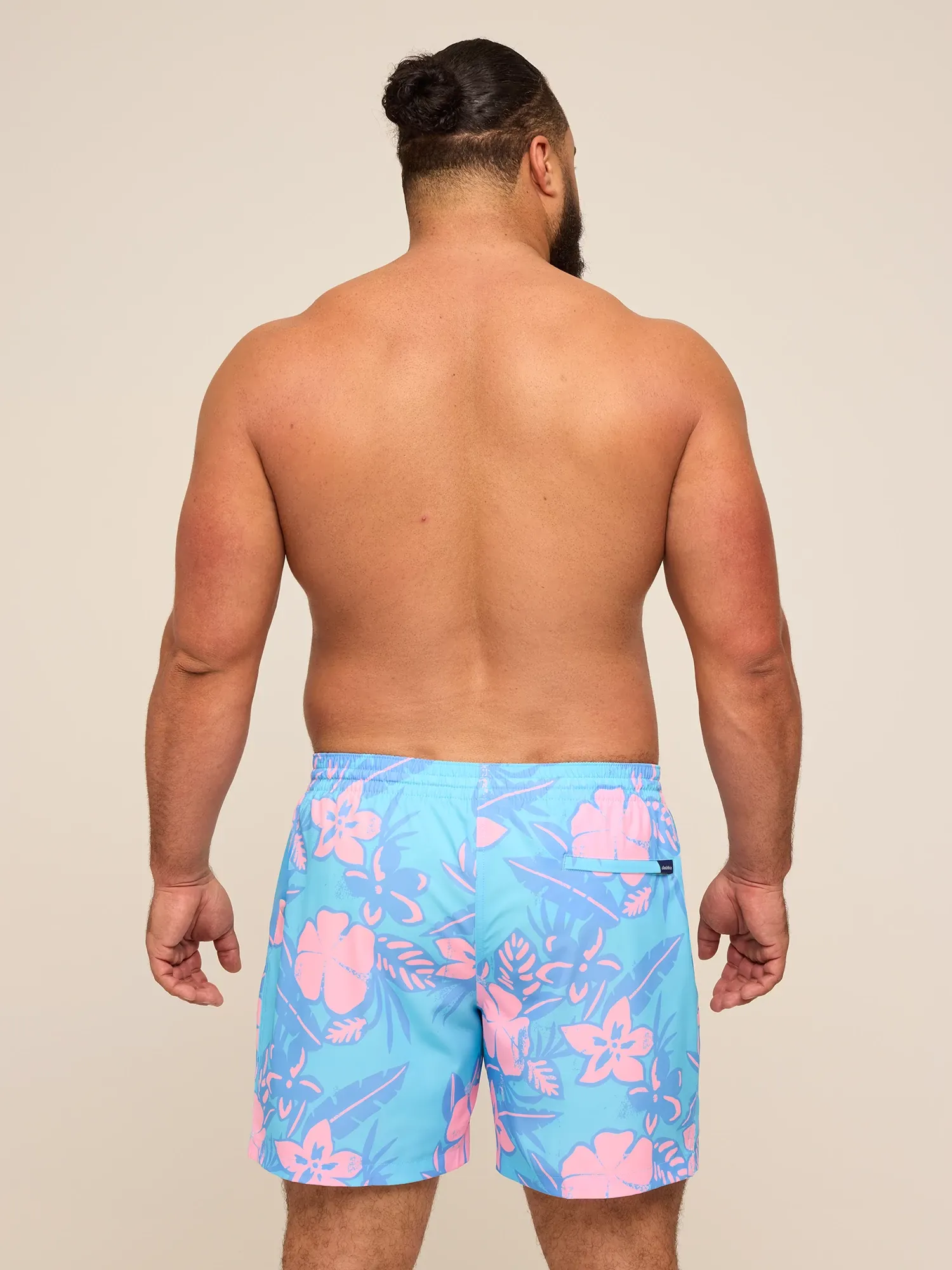 The Baja Breezies 5.5" (Classic Lined Swim Trunks)- Blue - Image 2