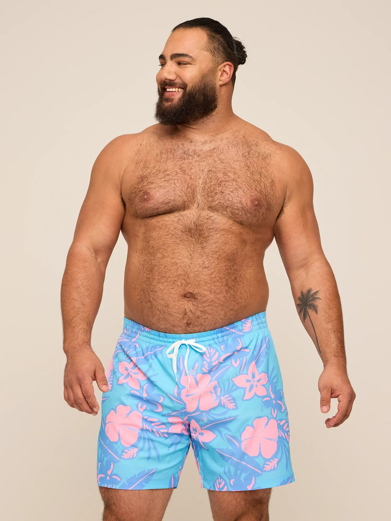 The Baja Breezies 5.5" (Classic Lined Swim Trunks)- Blue - Image 4