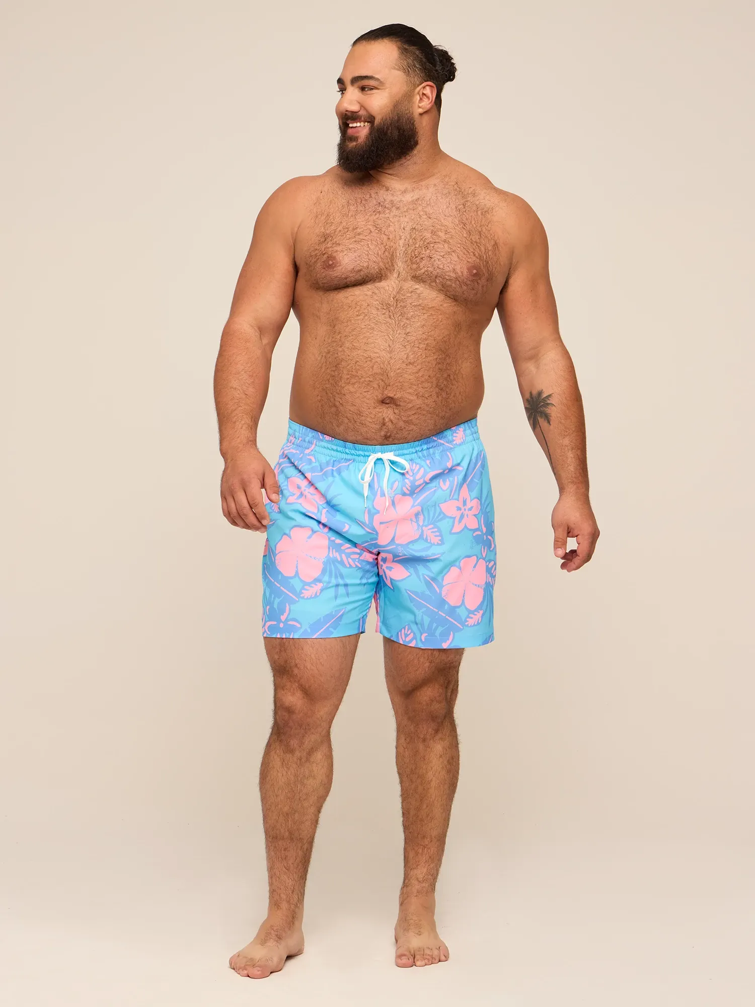 The Baja Breezies 5.5" (Classic Lined Swim Trunks)- Blue - Image 5