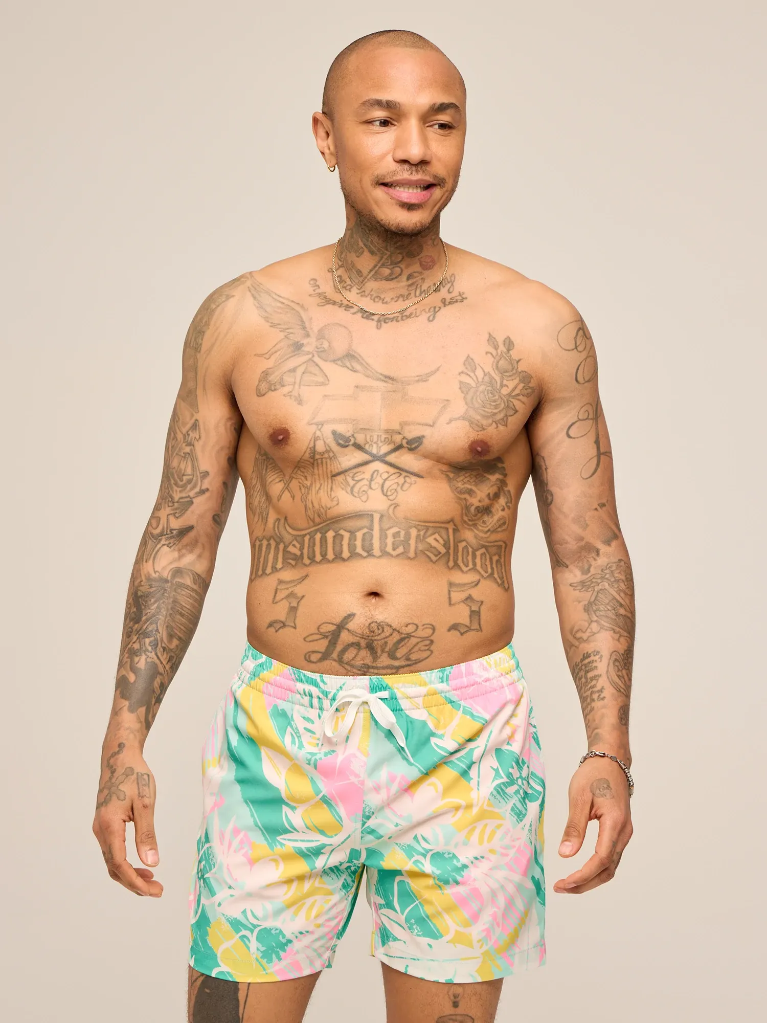 The Baja Breezies 5.5" (Classic Lined Swim Trunks)- Yellow - Image 4
