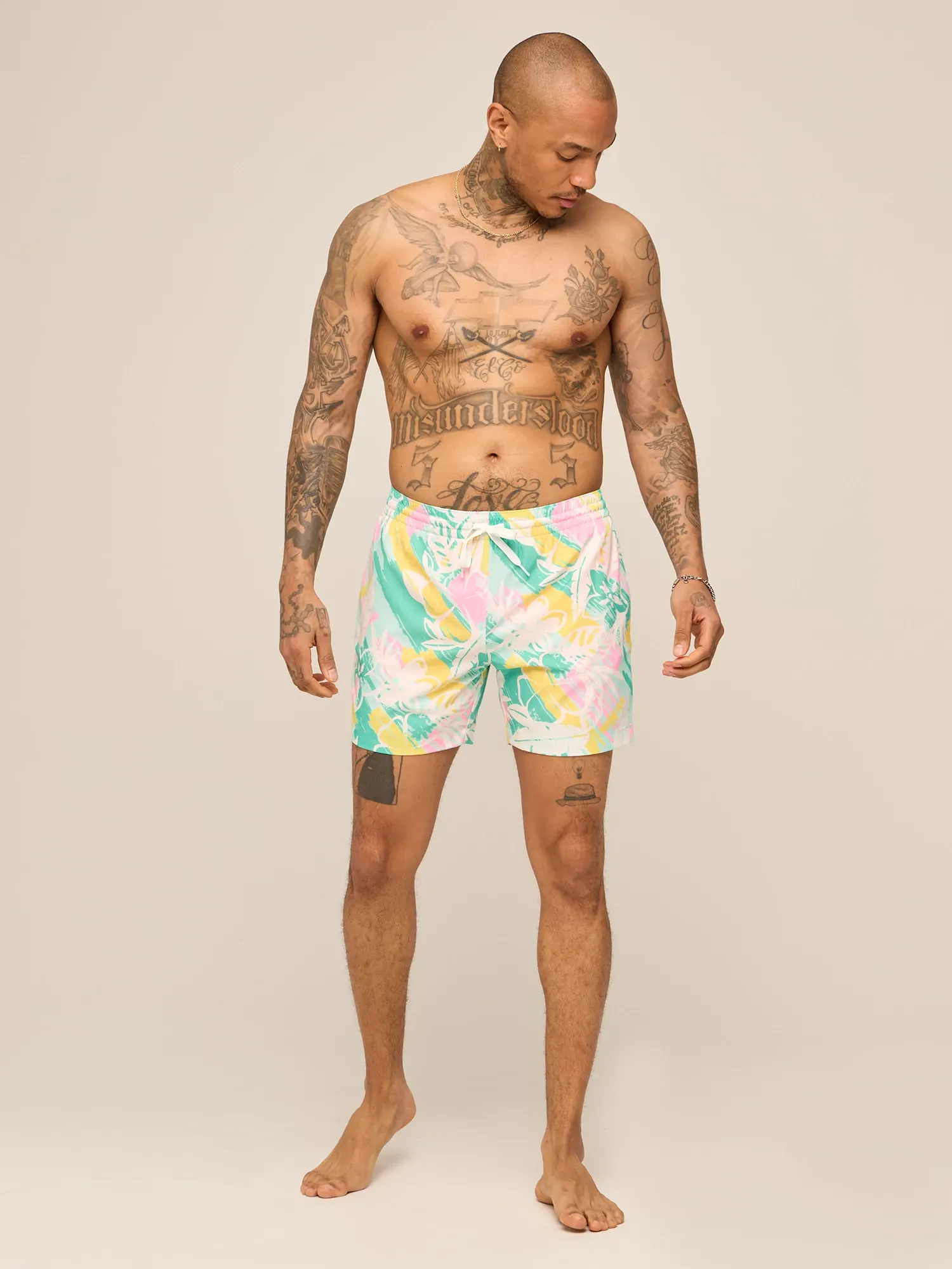 The Baja Breezies 5.5" (Classic Lined Swim Trunks)- Yellow - Image 5
