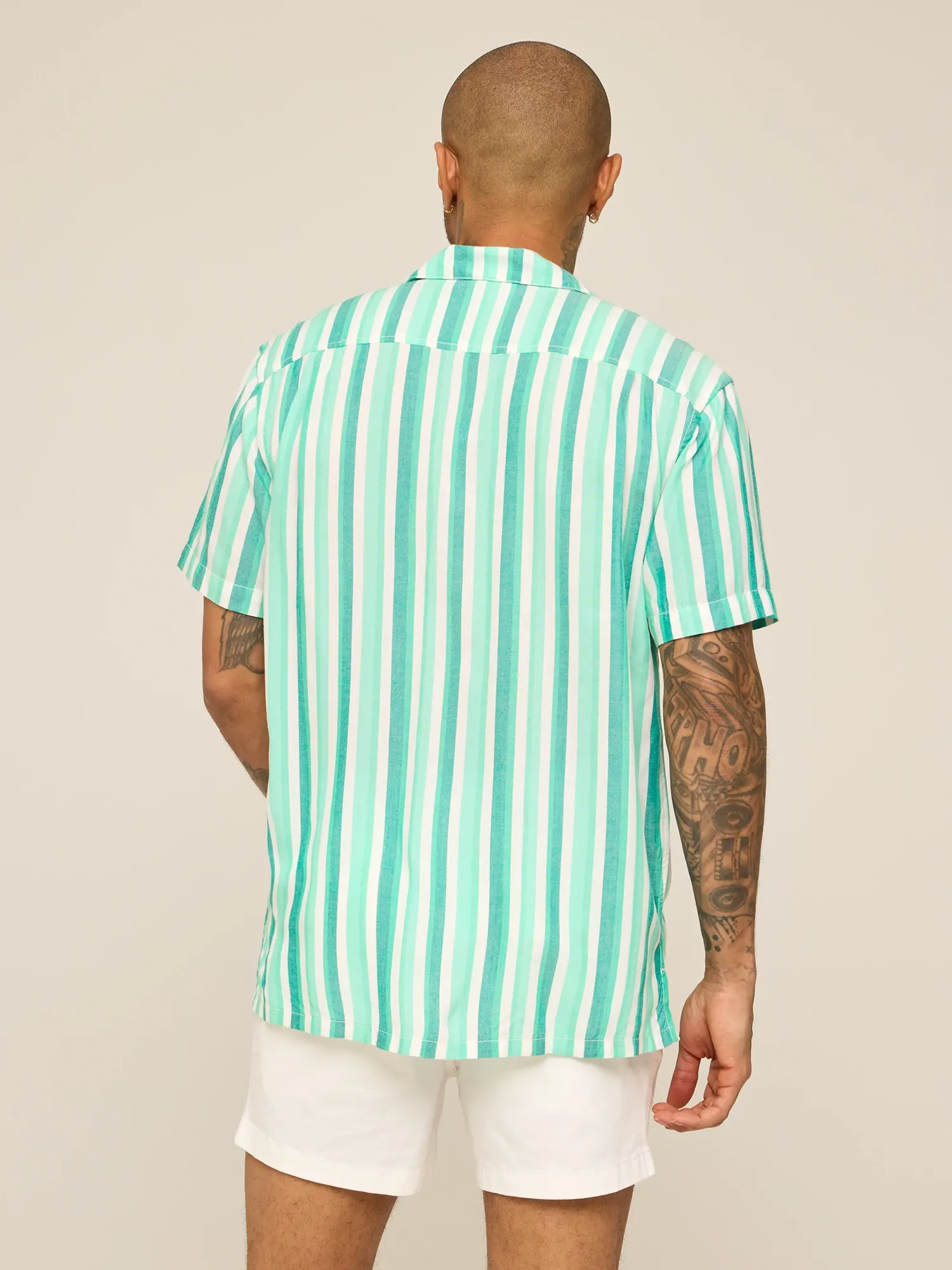 The Bayside Stripe (Rayon Sunday Shirt) - Image 2