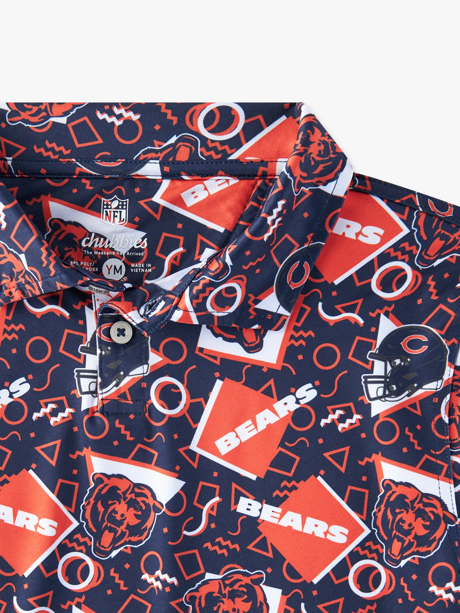 The Bears Game Day Fit (Boys Performance Polo) - Image 3