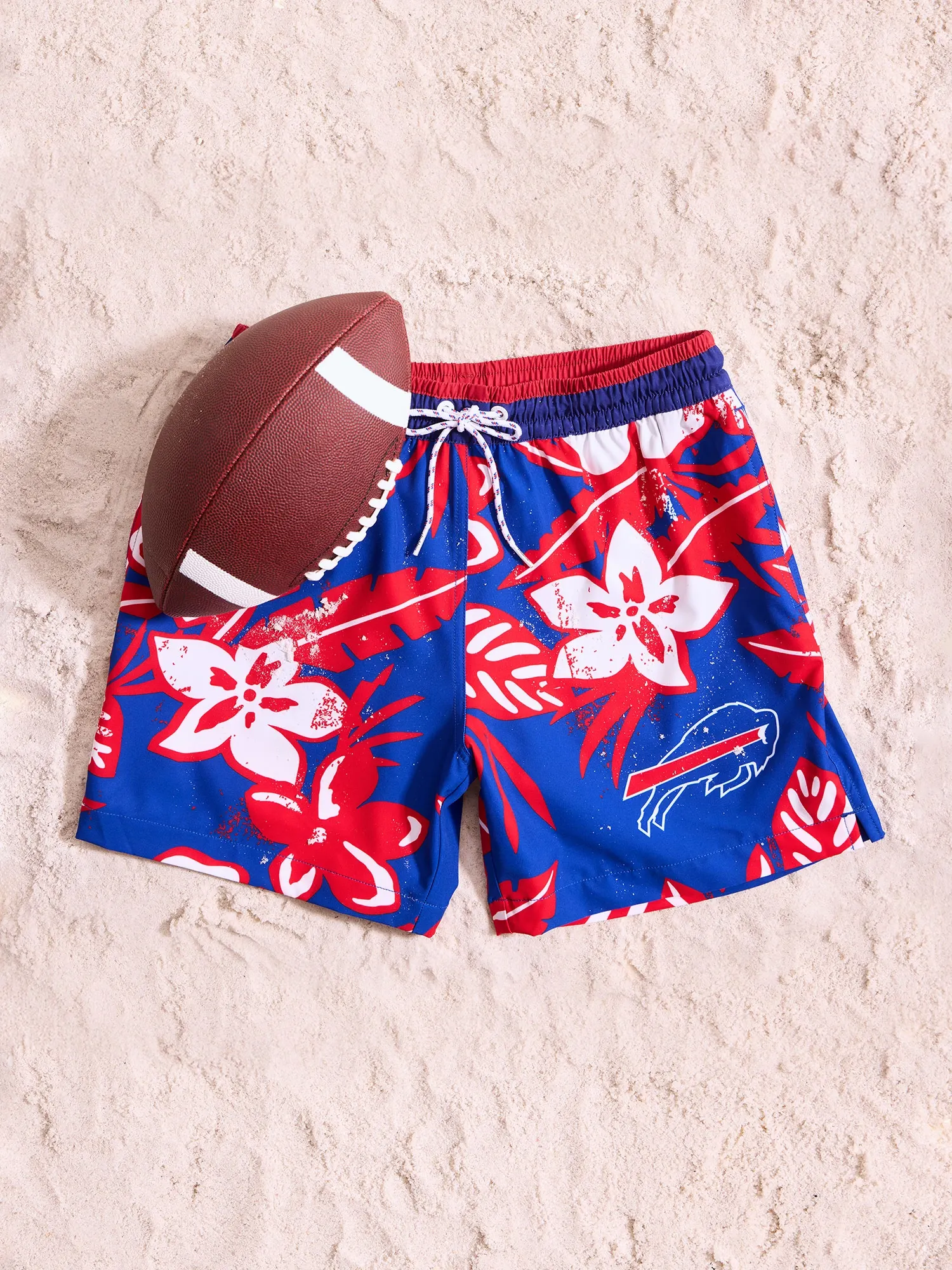 The Bills Deep End Zones 5.5" (Classic Lined Swim Trunk) - Image 2