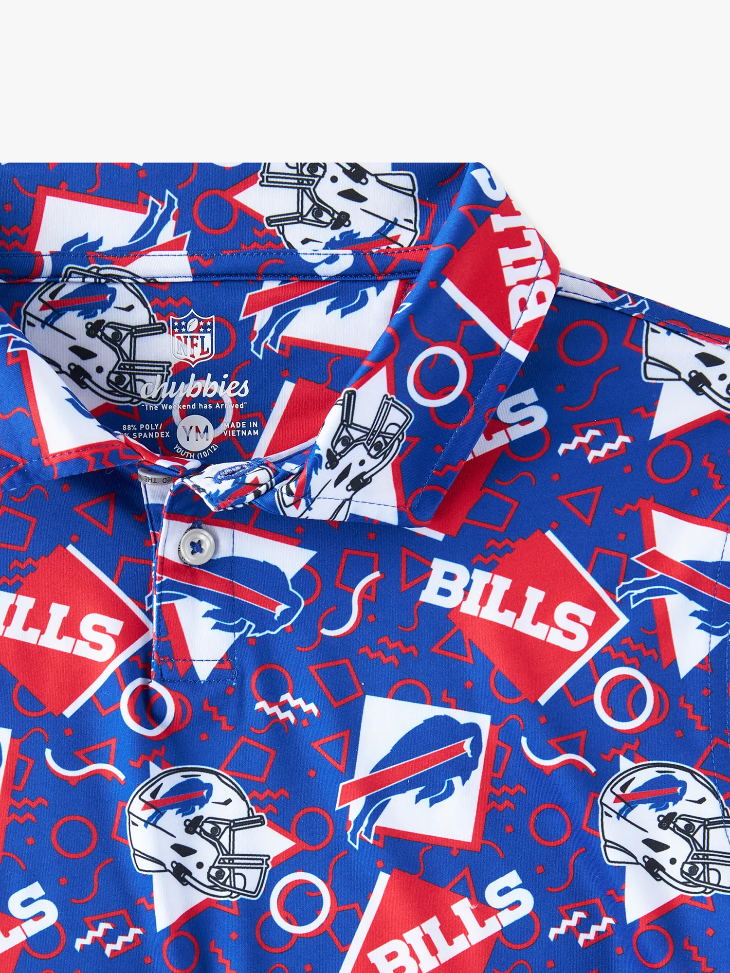 The Bills Game Day Fit (Boys Performance Polo) - Image 3