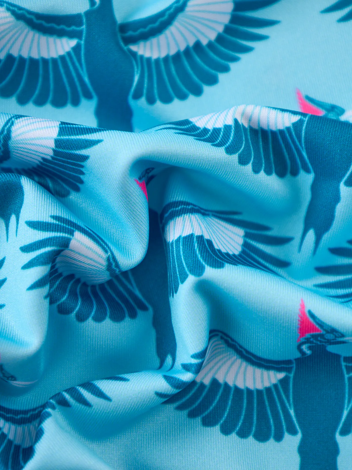 The Birds Of A Feather- Blue (Performance Polo) - Image 7