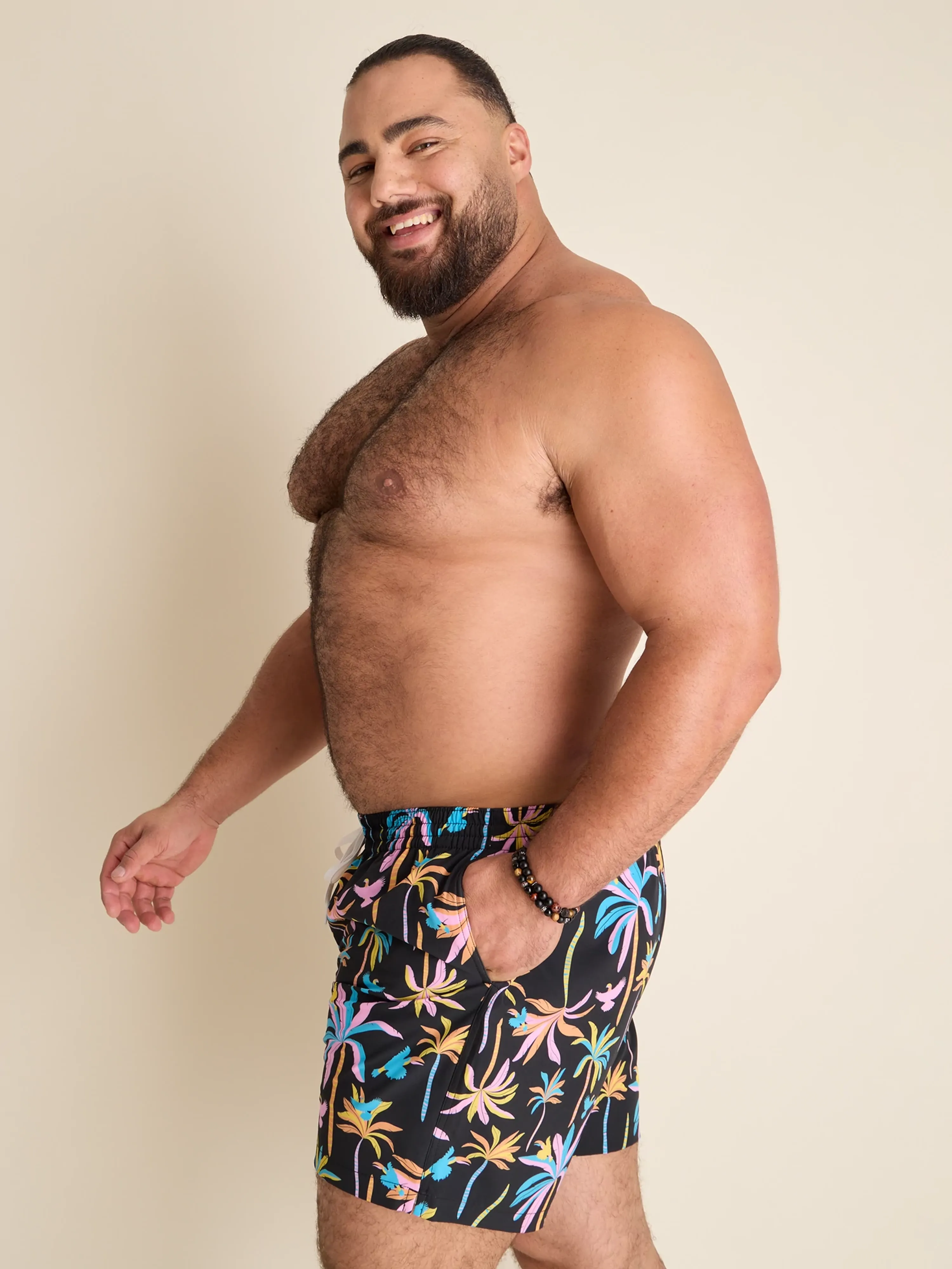 The Black Light Nights 5.5" (Classic Lined Swim Trunk) - Image 3