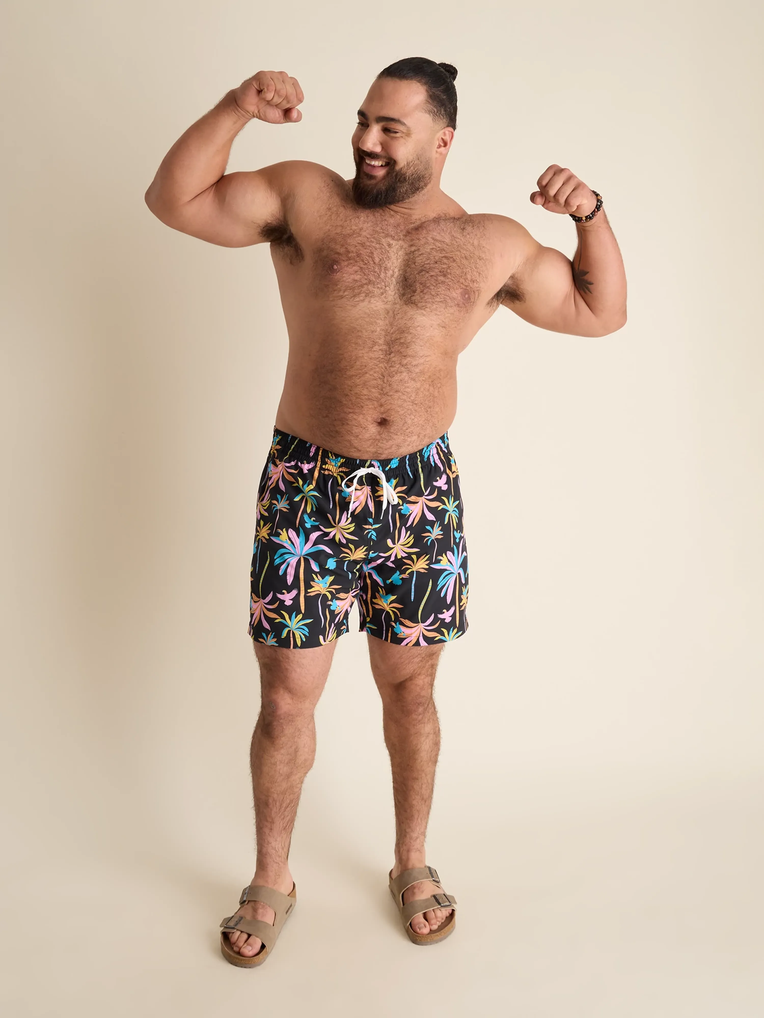 The Black Light Nights 5.5" (Classic Lined Swim Trunk) - Image 5