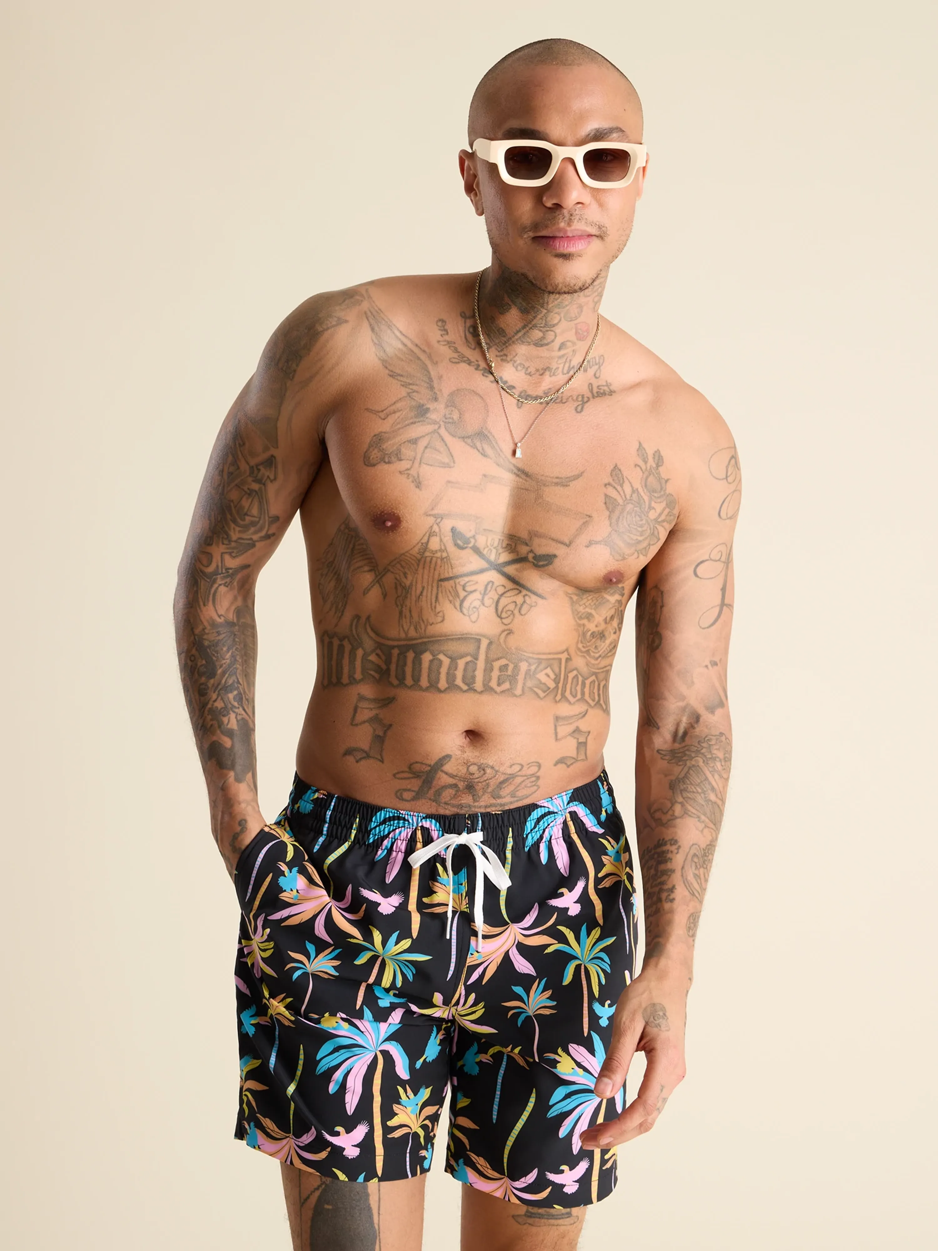 The Black Light Nights 7" (Classic Swim Trunk) - Image 8