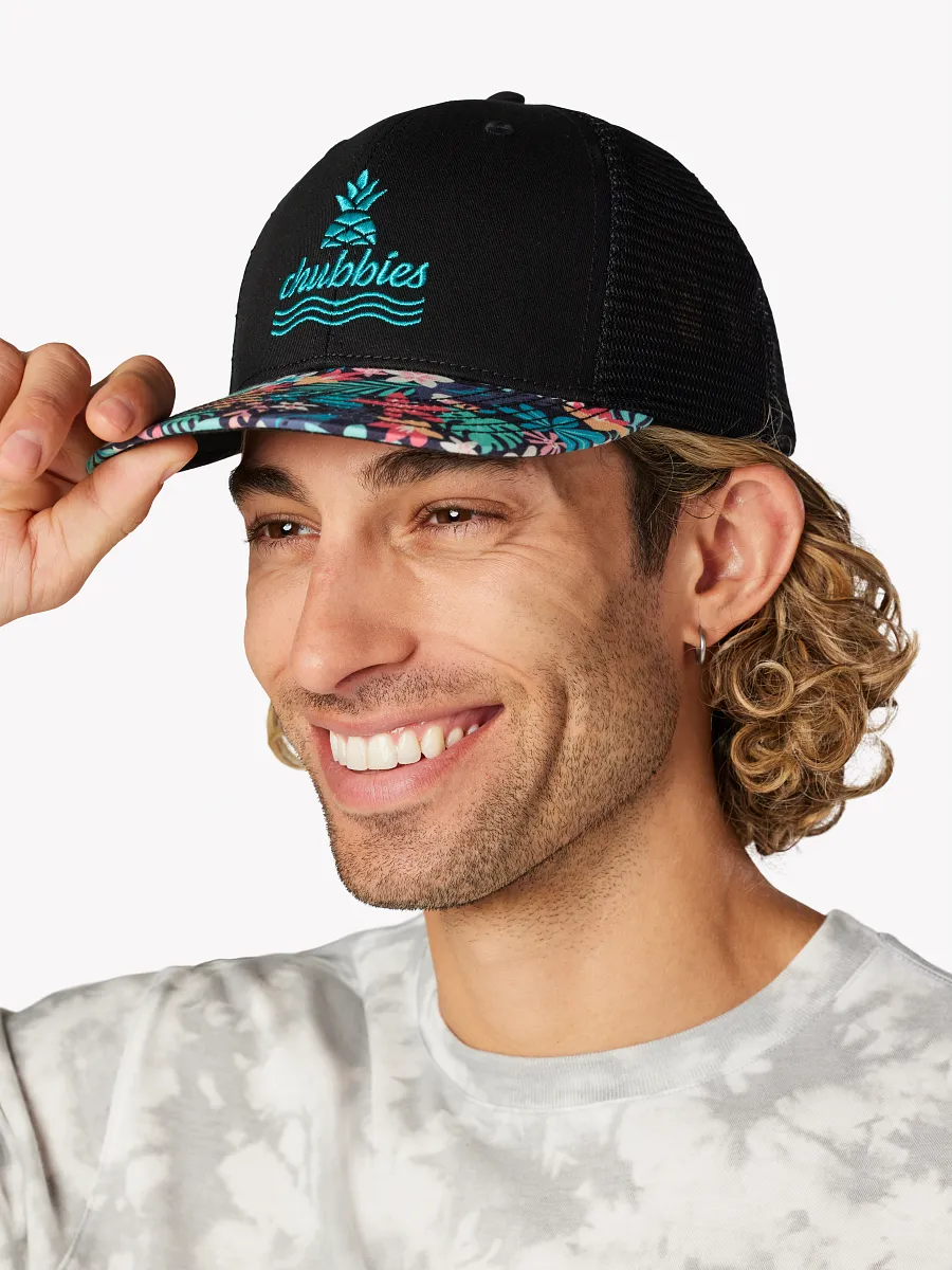 The Black Trucker with Mesh - Image 3