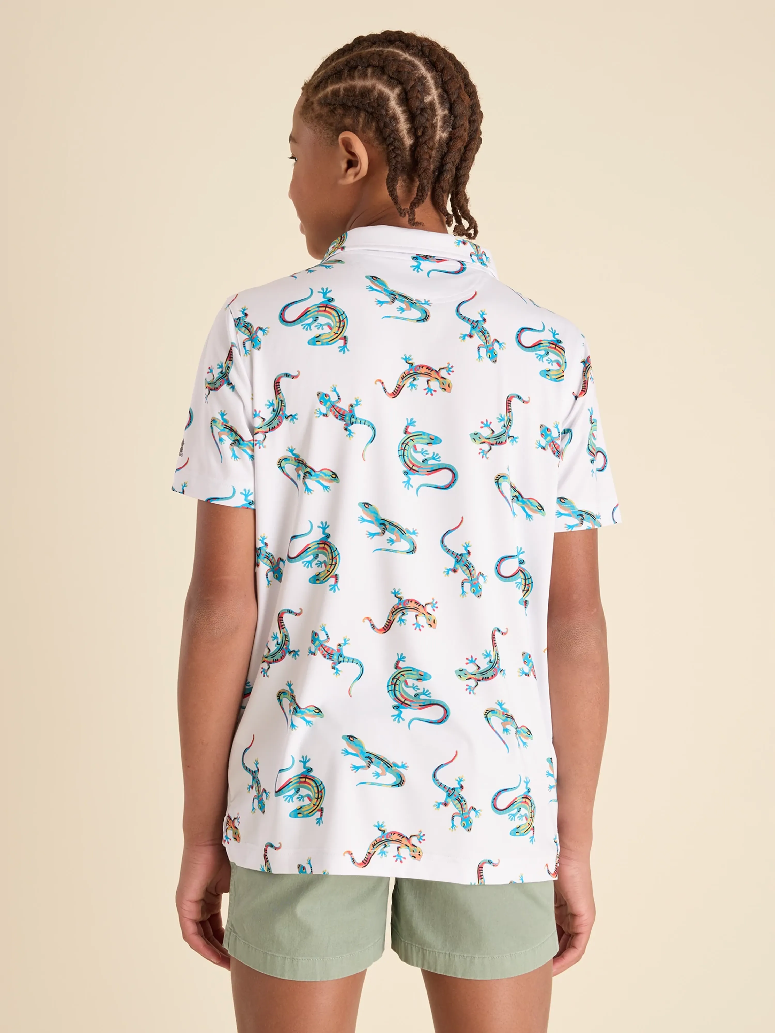 The Blizzard O' Lizard (Boys Performance Polo) - Image 6