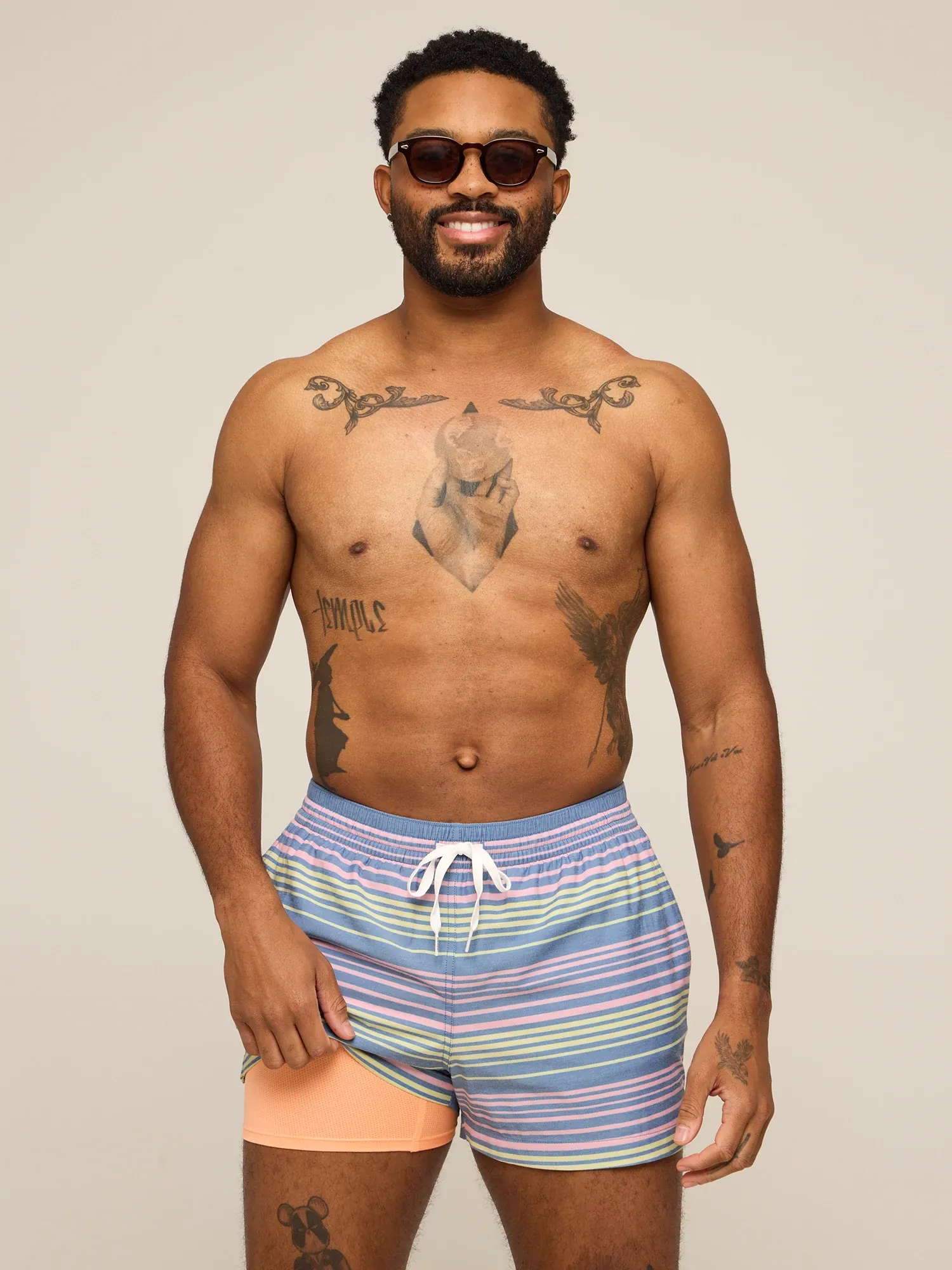 The Blossom Bands 4" (Classic Lined Swim Trunk) - Image 2