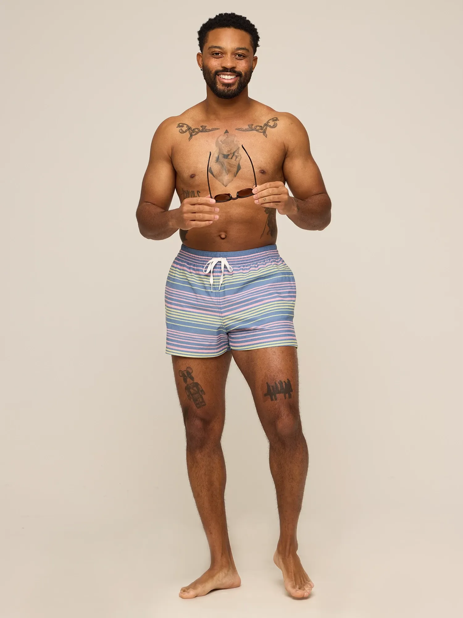 The Blossom Bands 4" (Classic Lined Swim Trunk) - Image 6