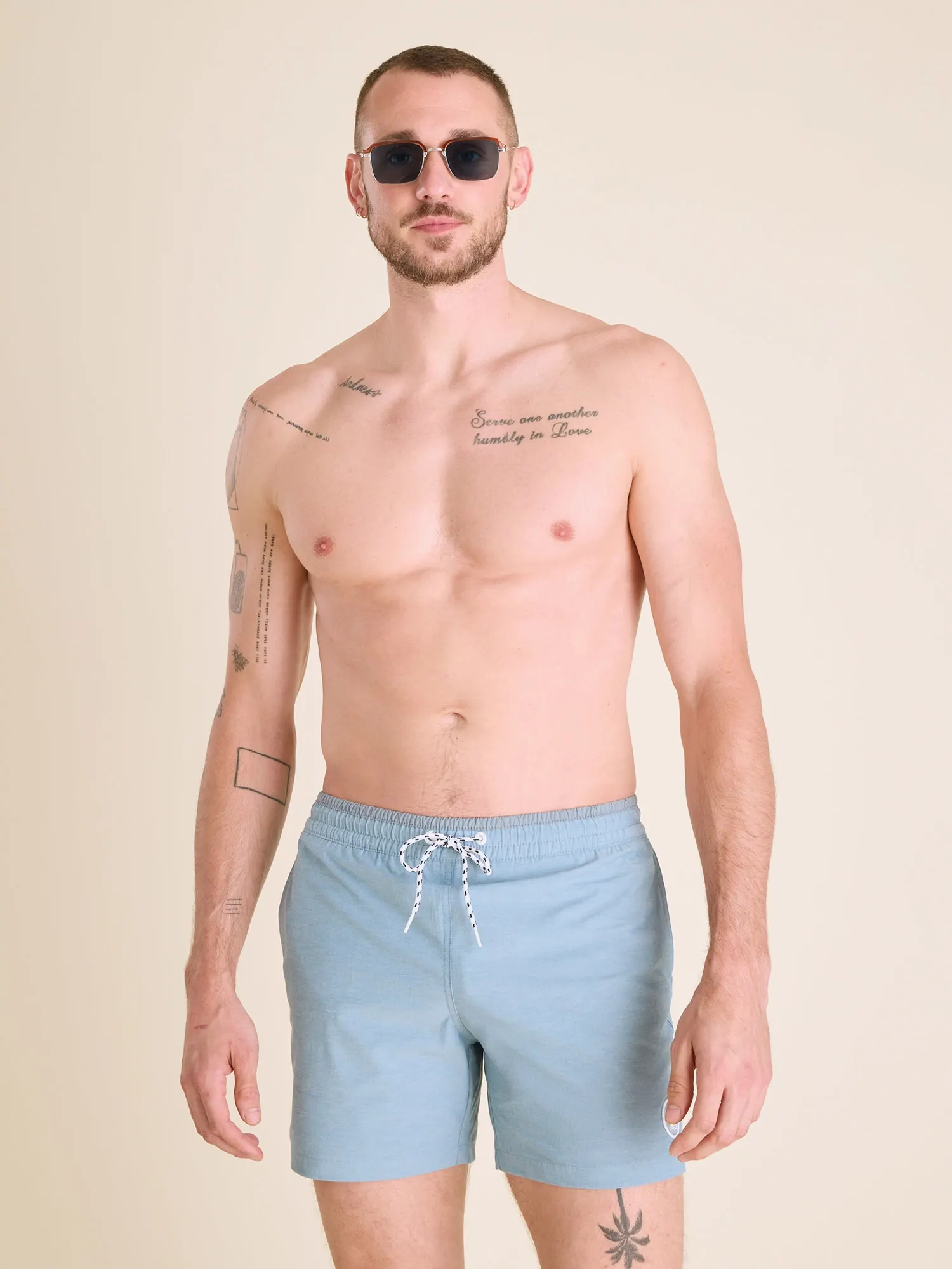 The Blue Horizons 5.5" (Classic Lined Swim Trunk) - Image 2