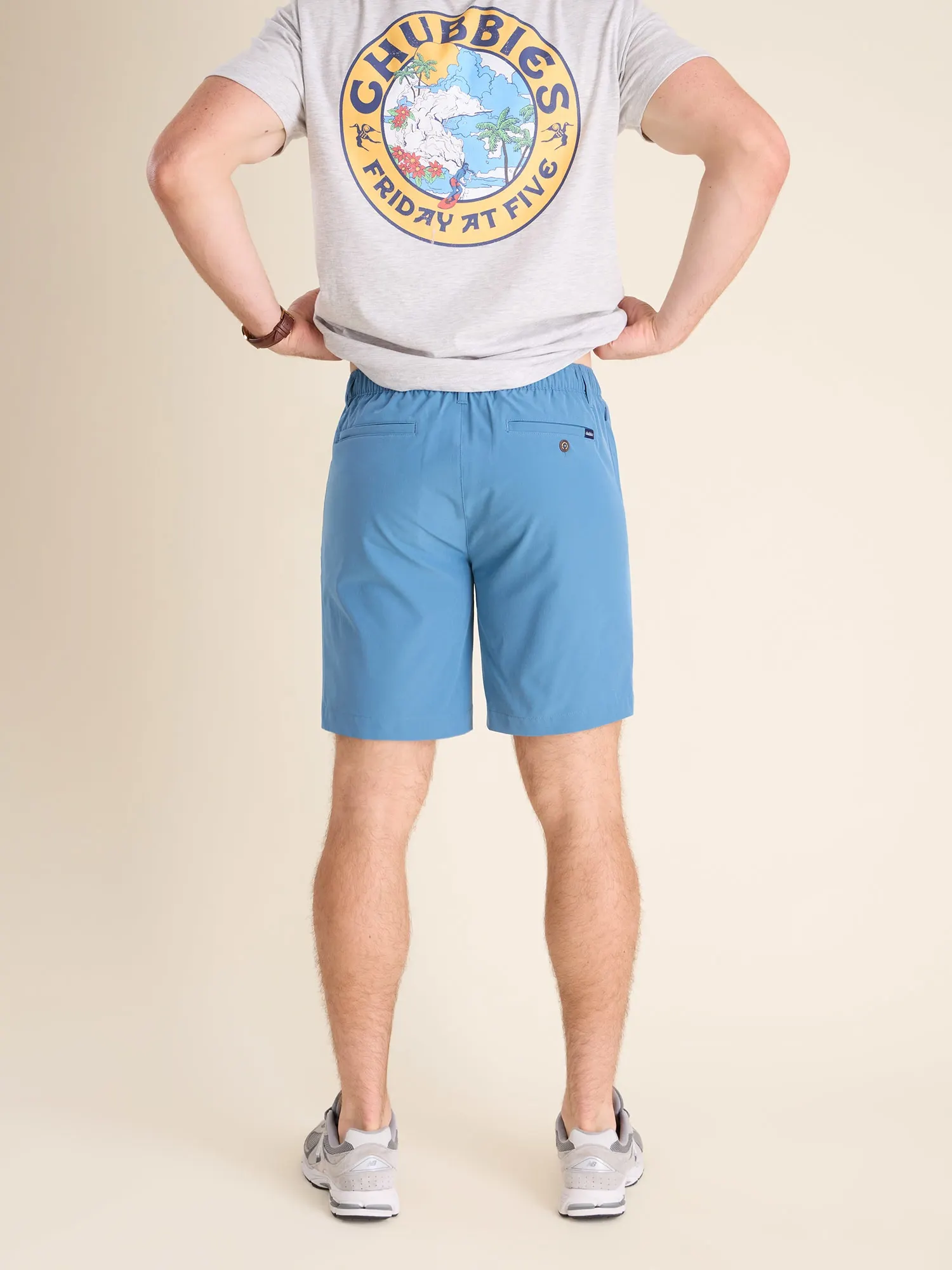 The Blue Horizons 8" (Heather Everywear Performance Short) - Image 6