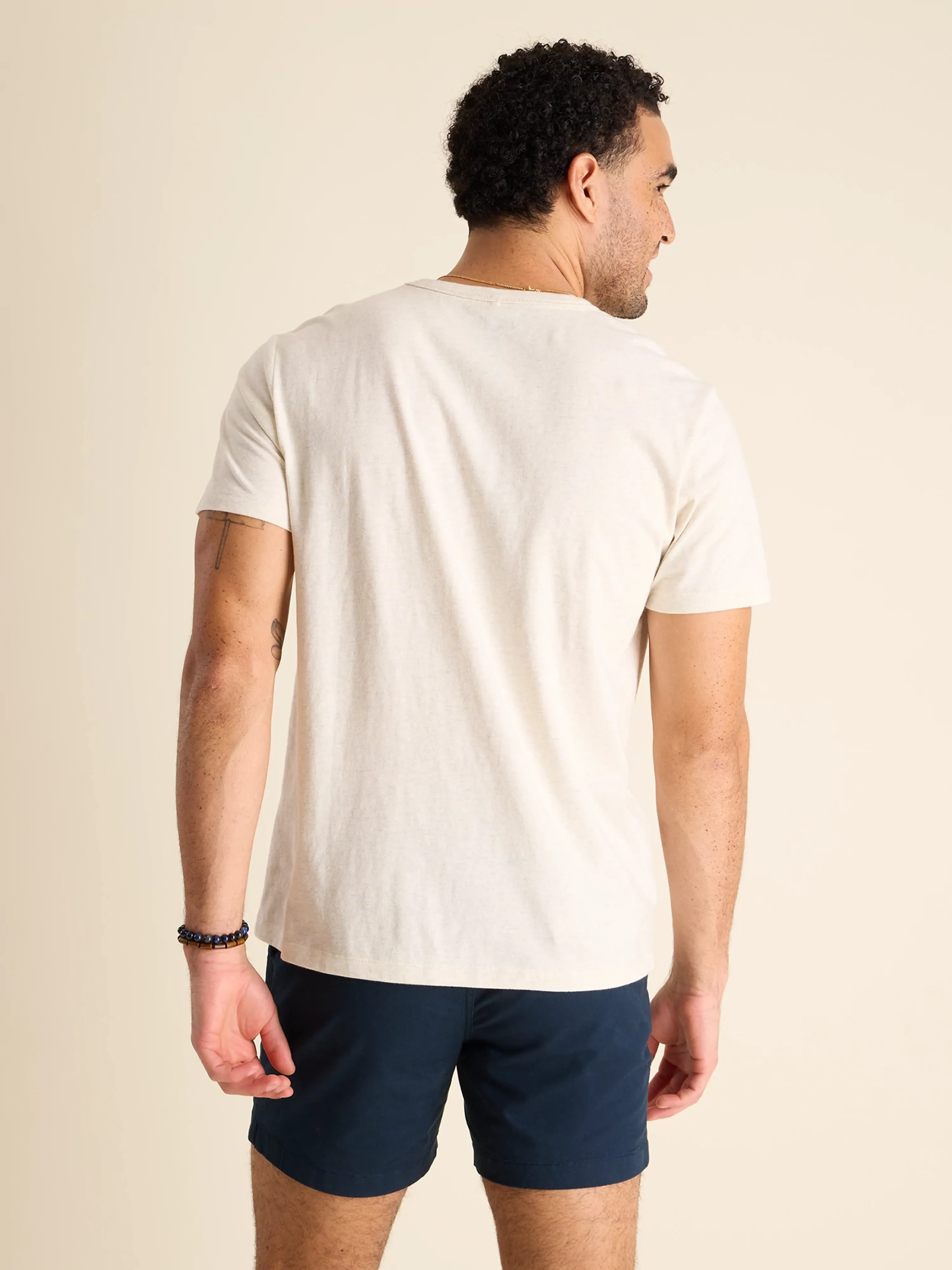 The Bowl of Oatmeal (Pocket Graphic T-Shirt) - Image 2