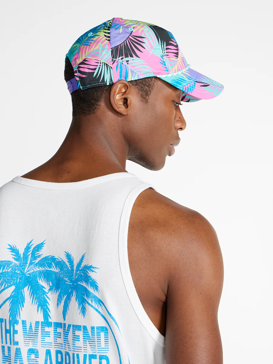 The Bright Palm Nylon Cord Hat - Image 4