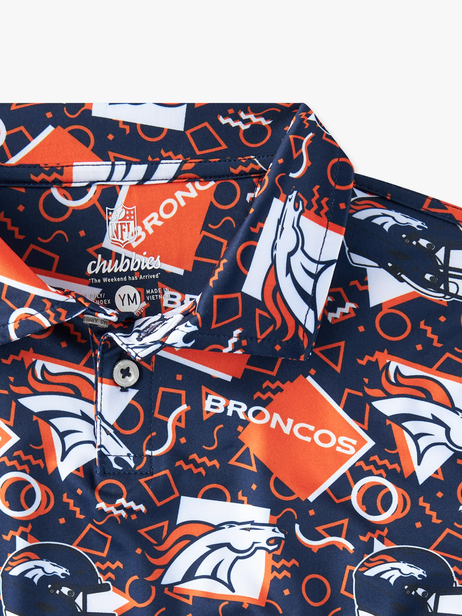 The Broncos Game Day Fit (Boys Performance Polo) - Image 2