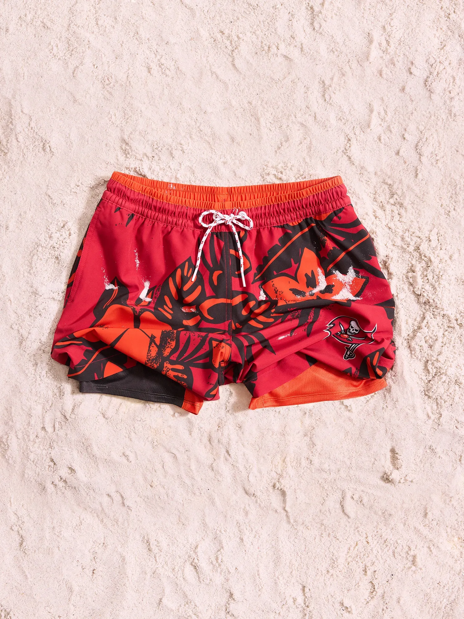 The Buccaneers Deep End Zones 5.5" (Classic Lined Swim Trunk) - Image 3