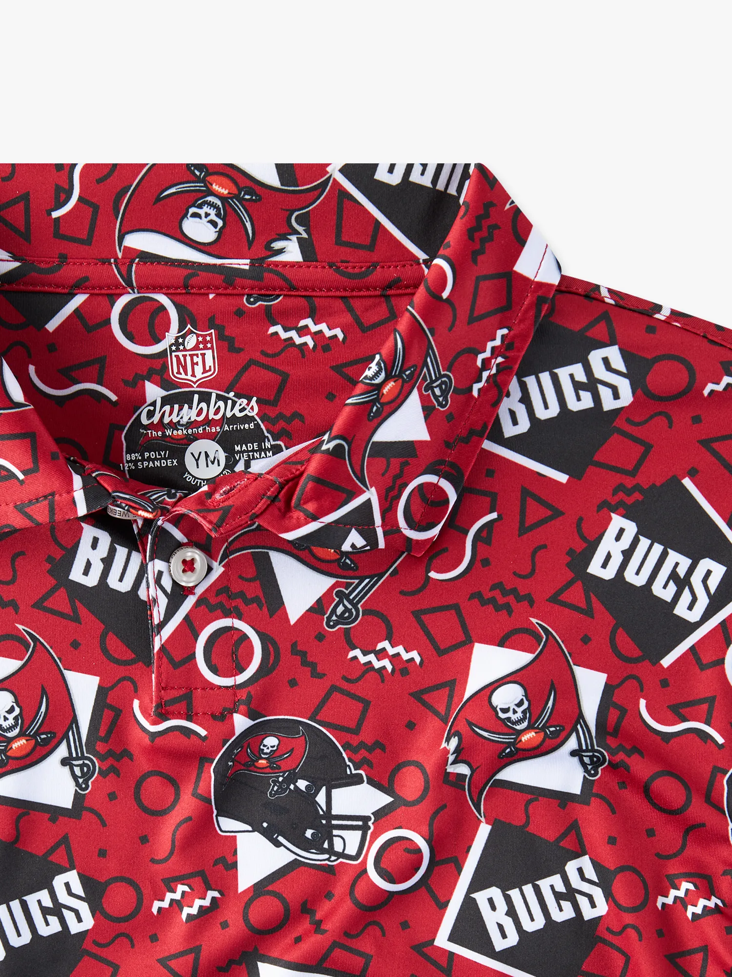 The Buccaneers Game Day Fit (Boys Performance Polo) - Image 2